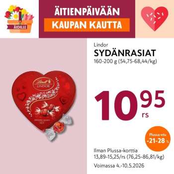 K-market tarjoukset  - 04.05.2026 - 10.05.2026.