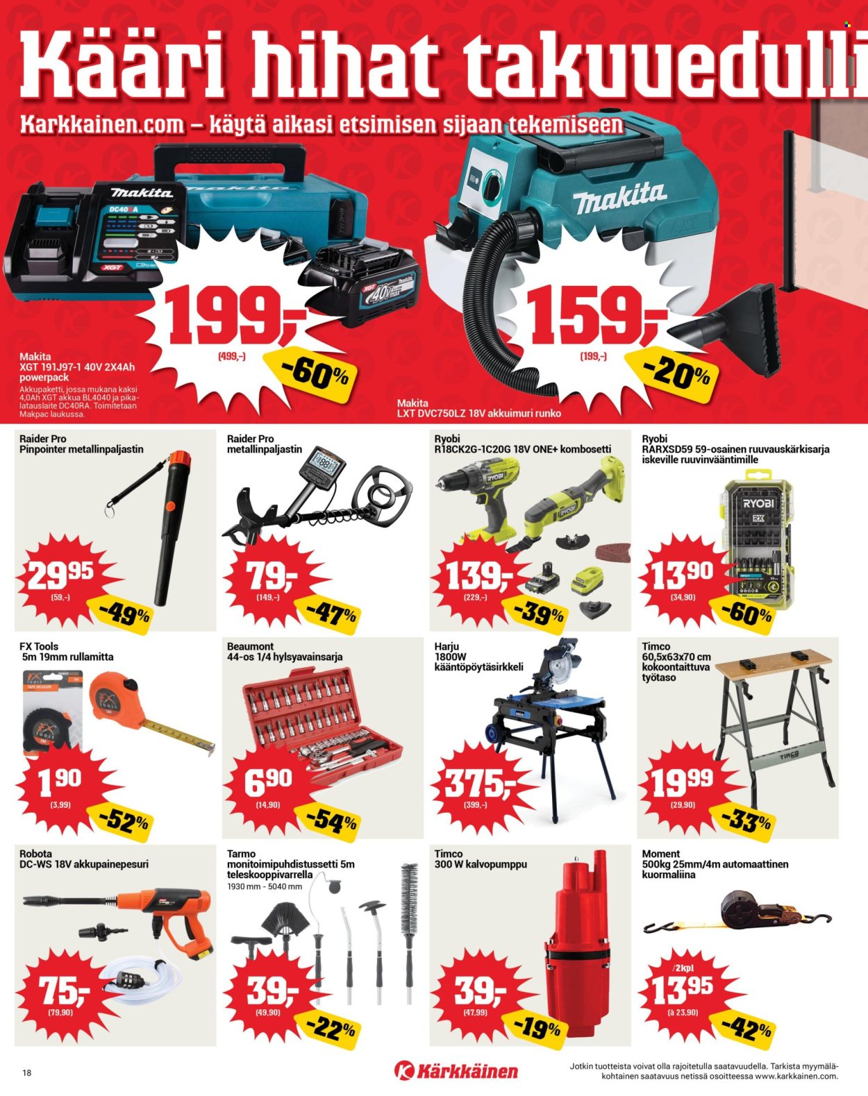 Kärkkäinen tarjoukset - 06.05.2026 - 19.05.2026. Sivu 18