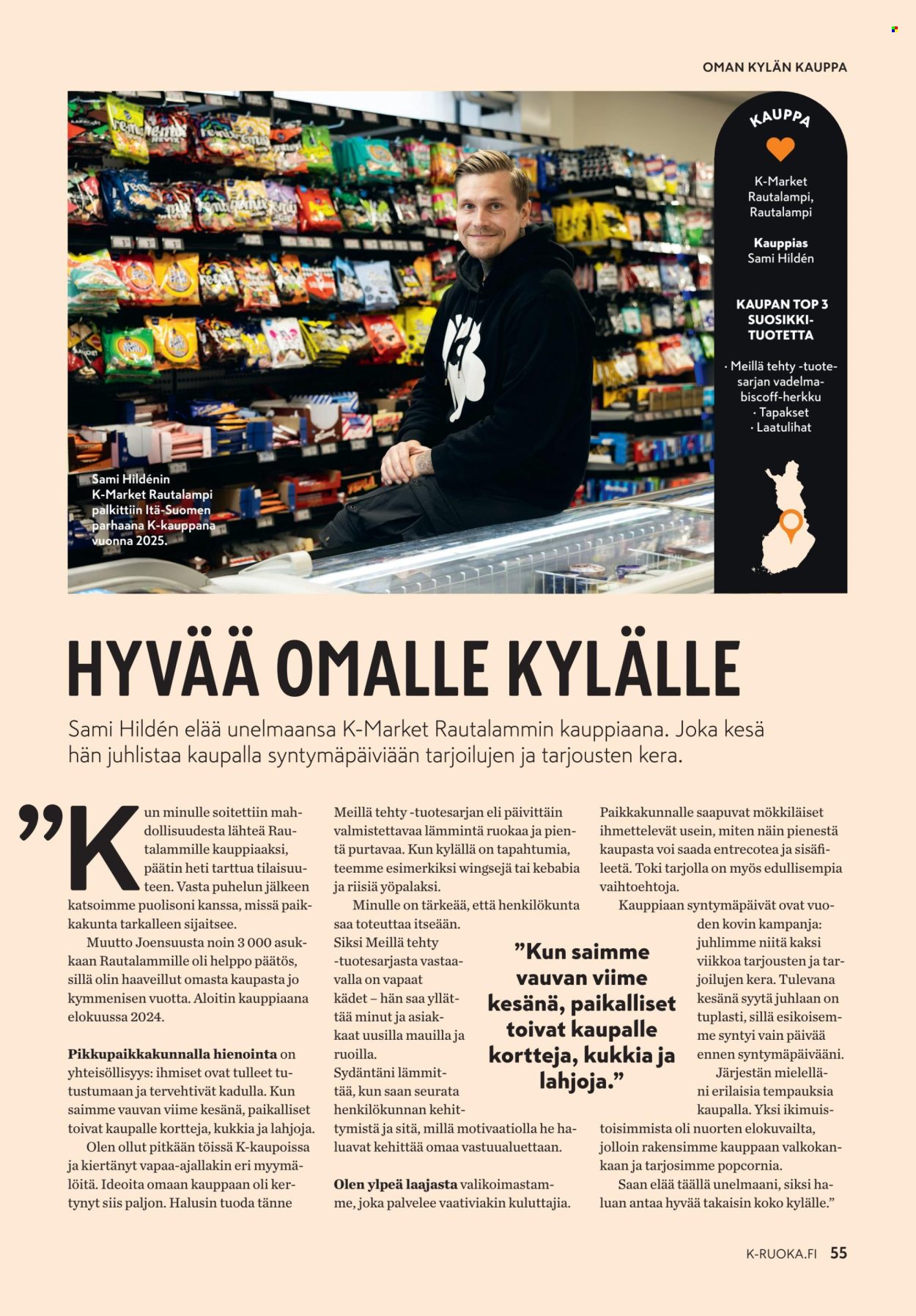 K-citymarket tarjoukset - 06.05.2026 - 09.06.2026. Sivu 55