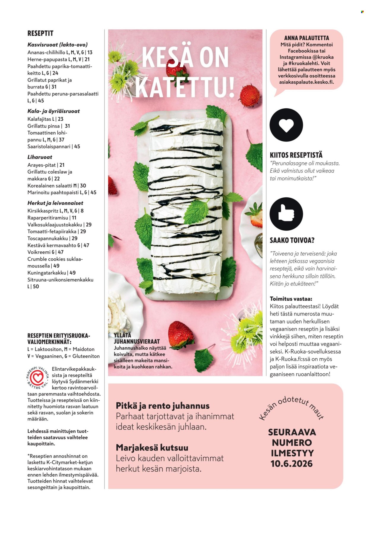 K-citymarket tarjoukset - 06.05.2026 - 09.06.2026. Sivu 56