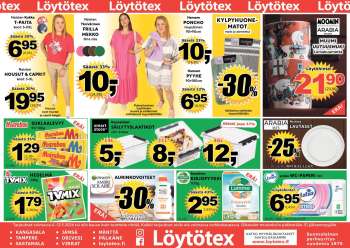 Löytötex tarjoukset  - 06.05.2026 - 12.05.2026.
