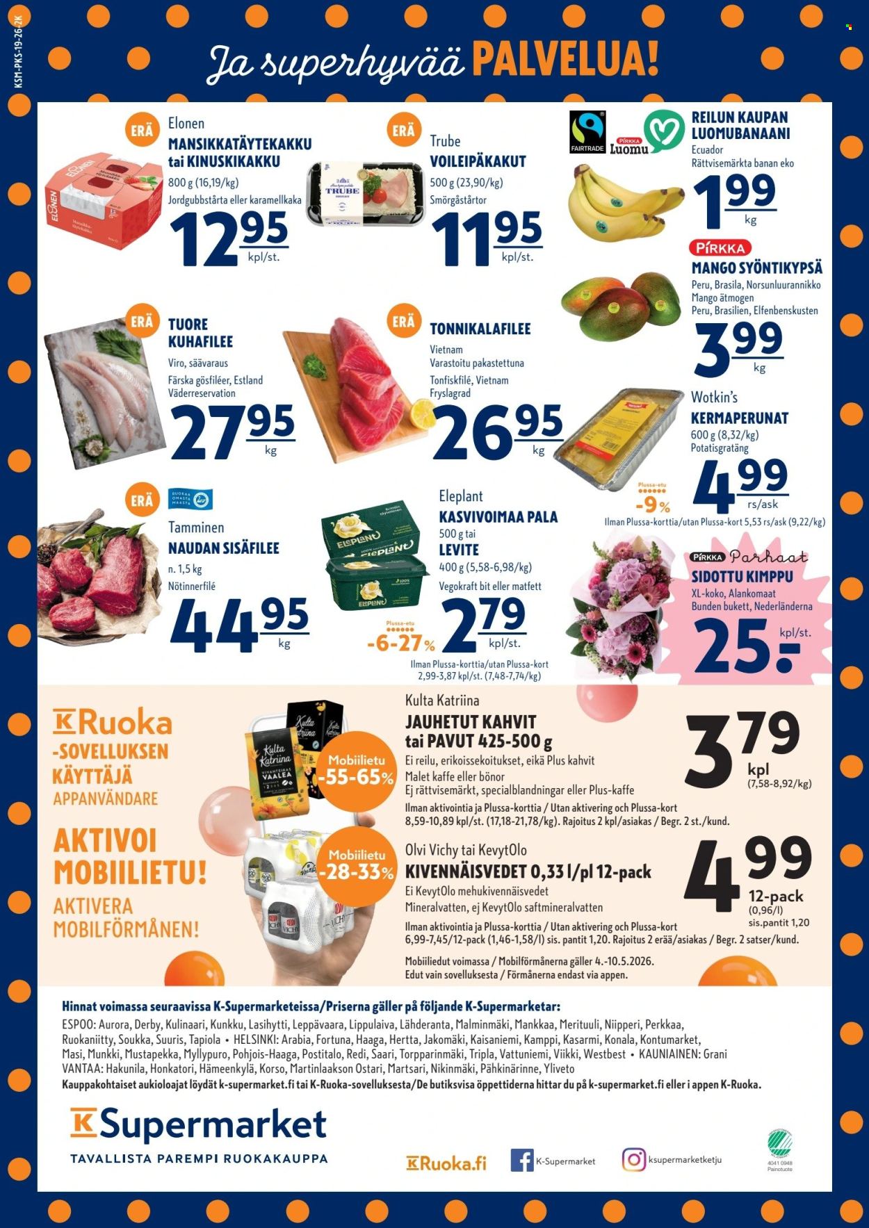 K-Supermarket tarjoukset - 07.05.2026 - 10.05.2026. Sivu 4