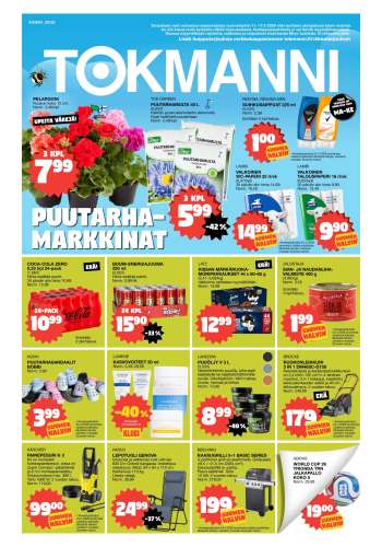 Tokmanni tarjoukset  - 11.05.2026 - 17.05.2026.