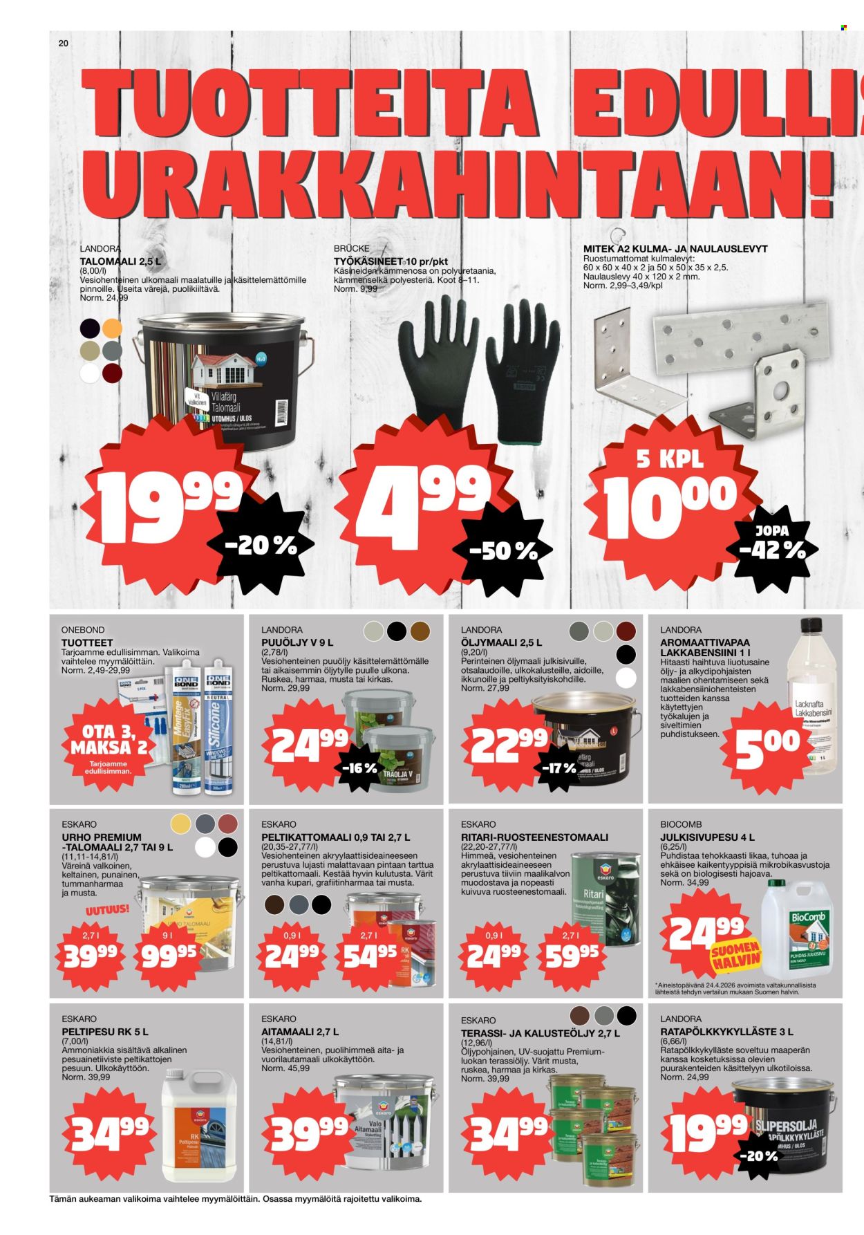 Tokmanni tarjoukset - 11.05.2026 - 17.05.2026. Sivu 20
