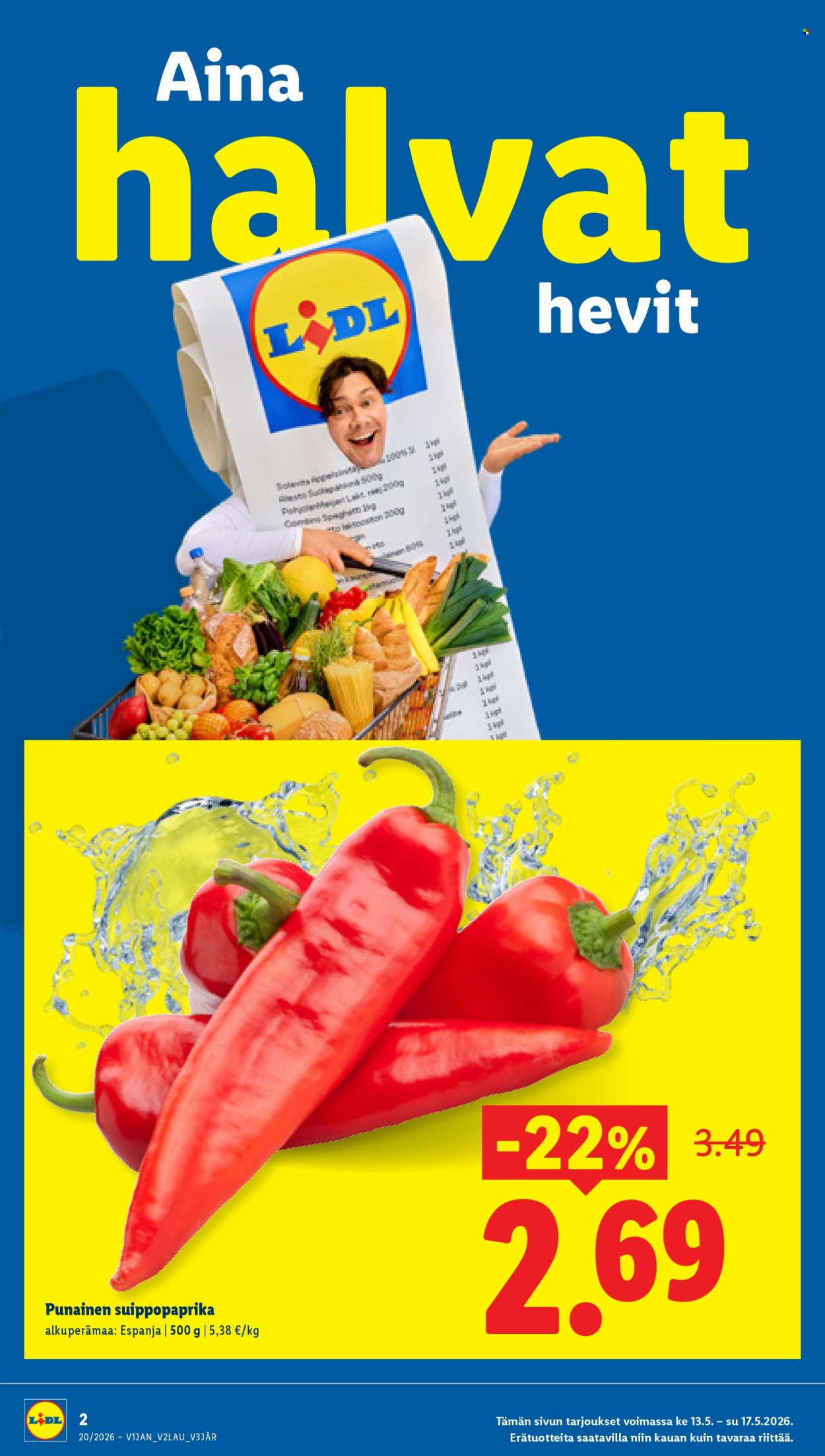 Lidl tarjoukset - 13.05.2026 - 20.05.2026. Sivu 2