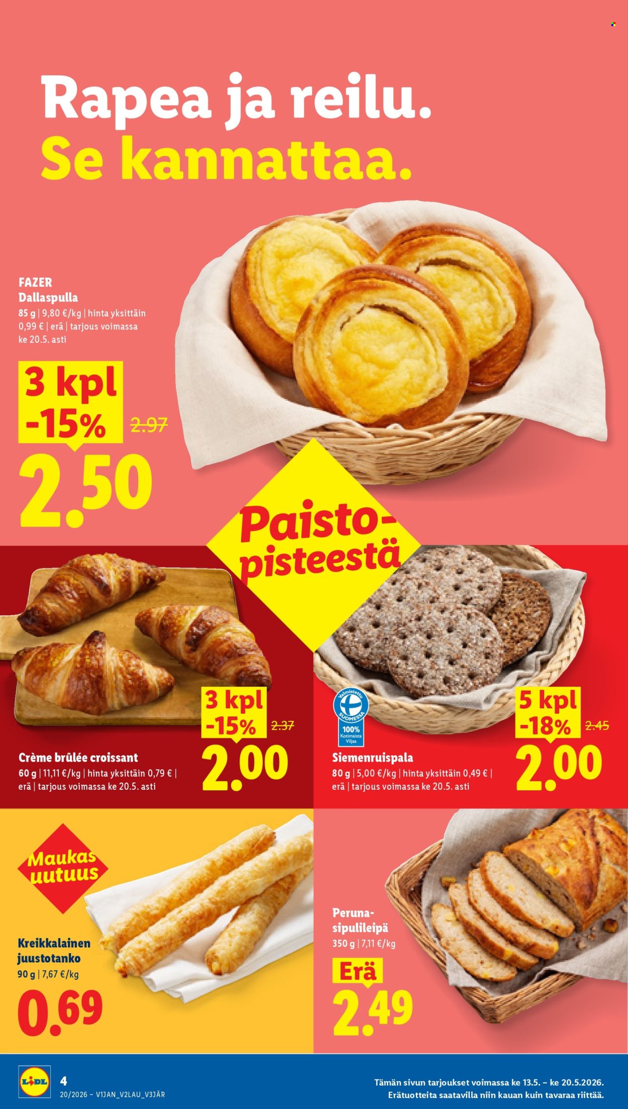 Lidl tarjoukset - 13.05.2026 - 20.05.2026. Sivu 4