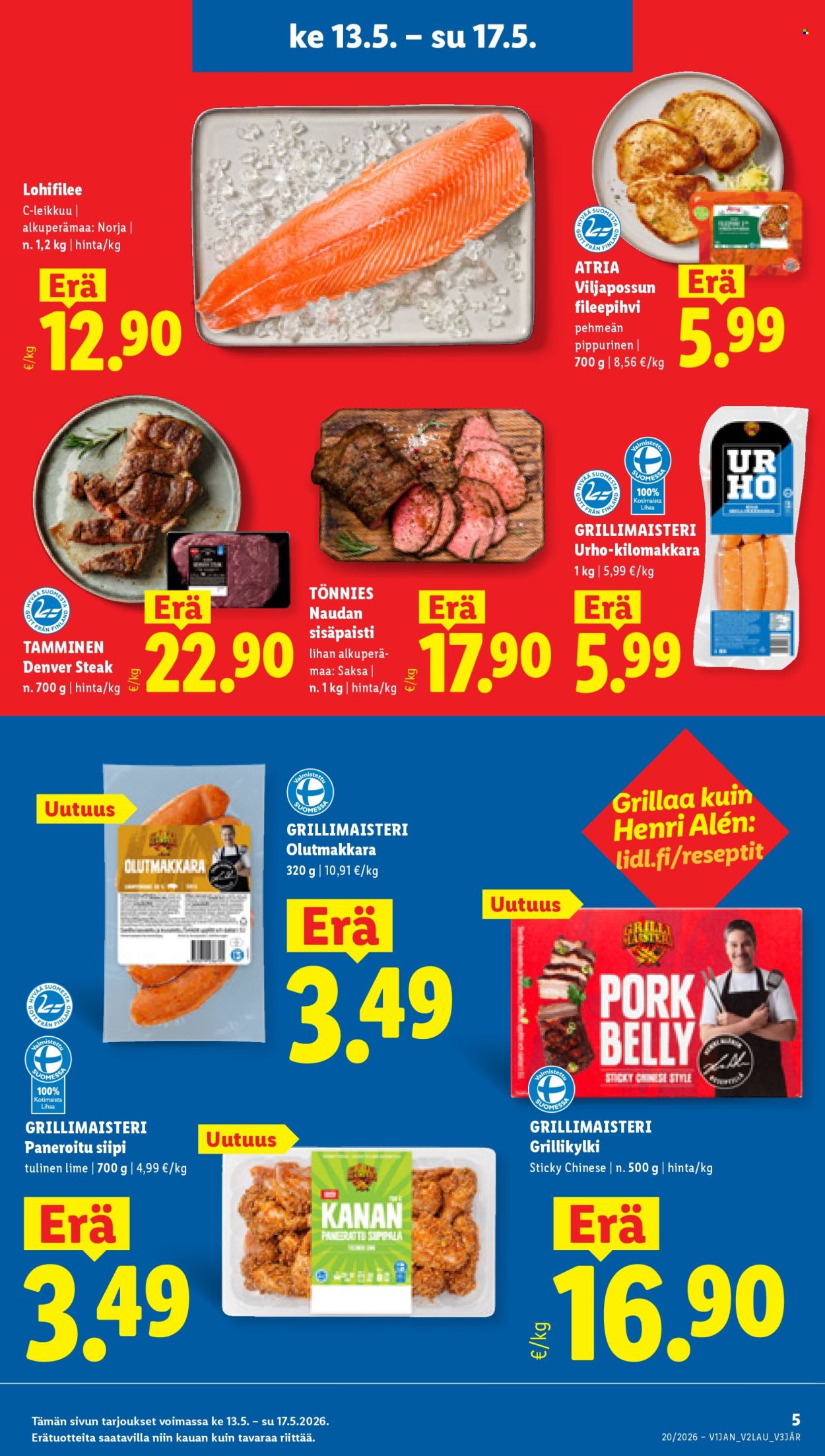 Lidl tarjoukset - 13.05.2026 - 20.05.2026. Sivu 5