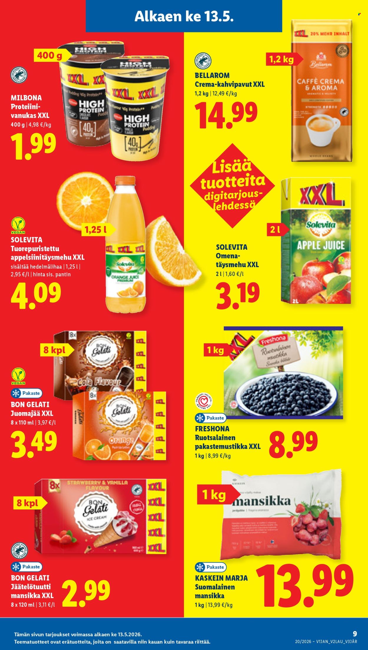 Lidl tarjoukset - 13.05.2026 - 20.05.2026. Sivu 9