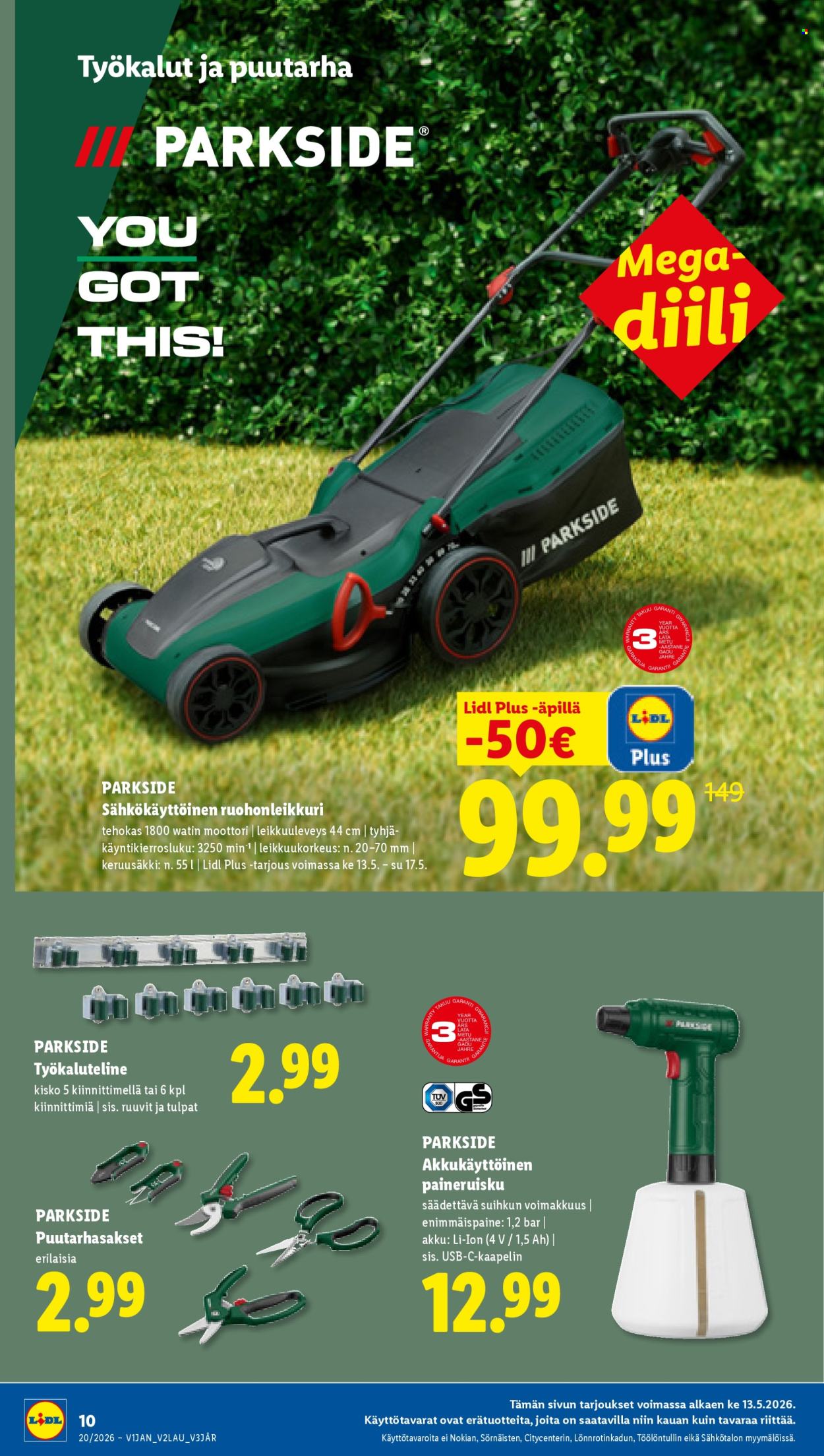 Lidl tarjoukset - 13.05.2026 - 20.05.2026. Sivu 14