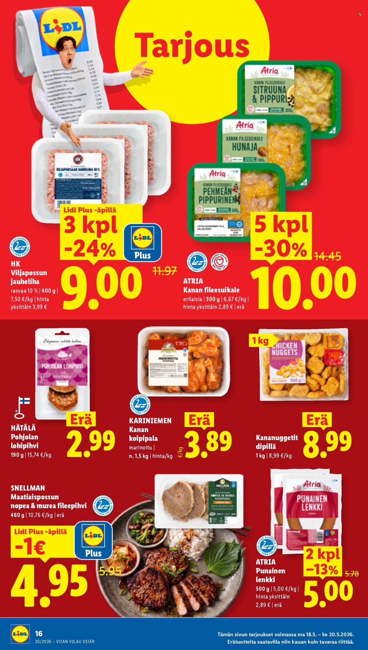 Lidl tarjoukset - 13.05.2026 - 20.05.2026. Sivu 24