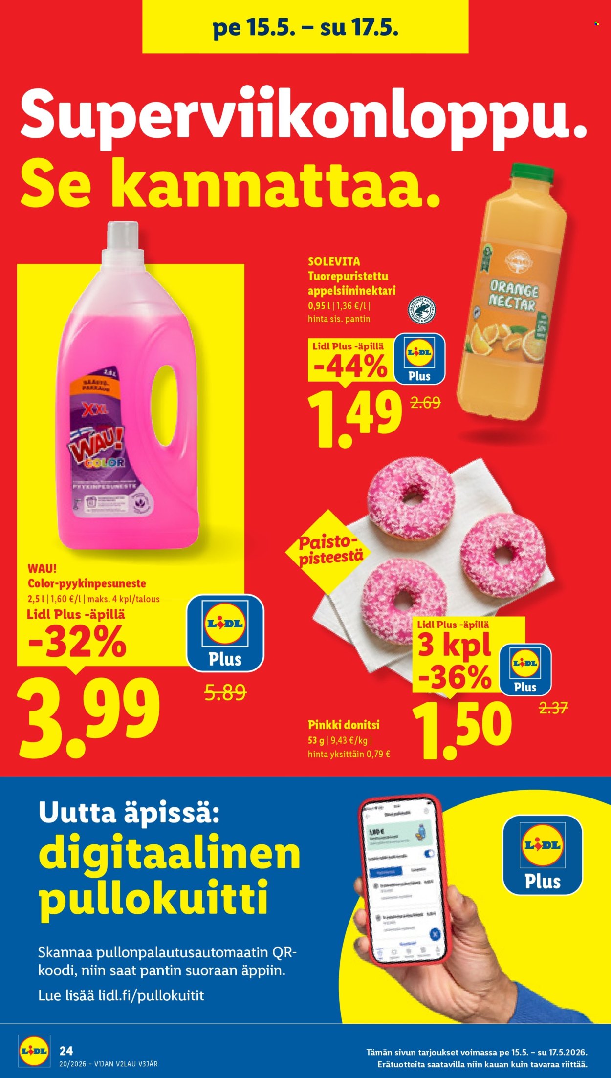 Lidl tarjoukset - 13.05.2026 - 20.05.2026. Sivu 32