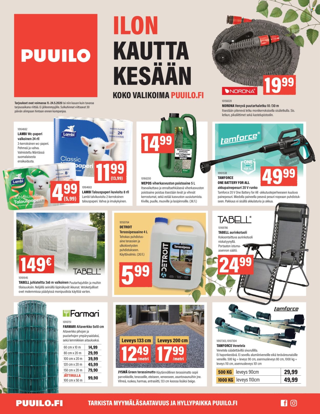 Puuilo tarjoukset - 11.05.2026 - 24.05.2026. Sivu 1