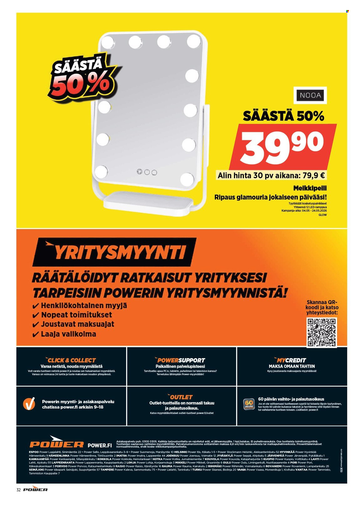 Power tarjoukset. Sivu 32