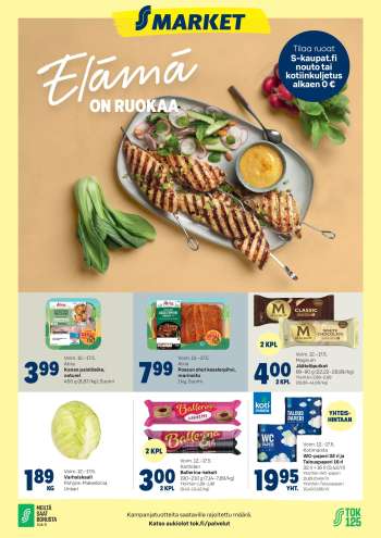 S-market tarjoukset  - 12.05.2026 - 17.05.2026.