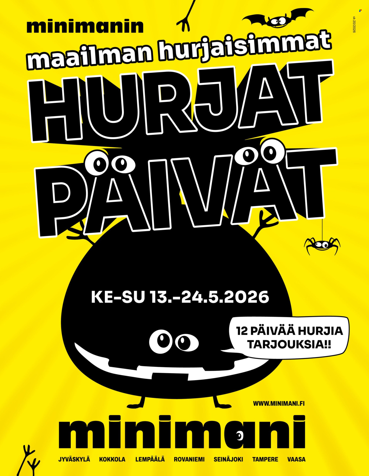 Minimani tarjoukset - 13.05.2026 - 24.05.2026. Sivu 1