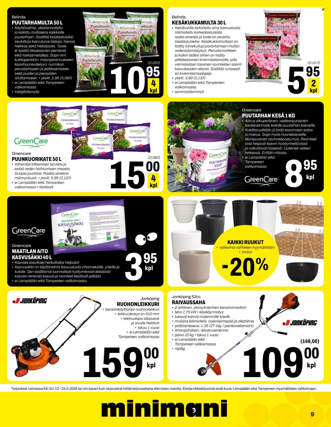 Minimani tarjoukset - 13.05.2026 - 24.05.2026. Sivu 9