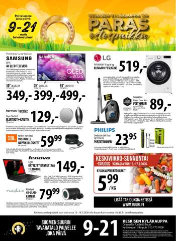 Tuuri tarjoukset  - 13.05.2026 - 19.05.2026.