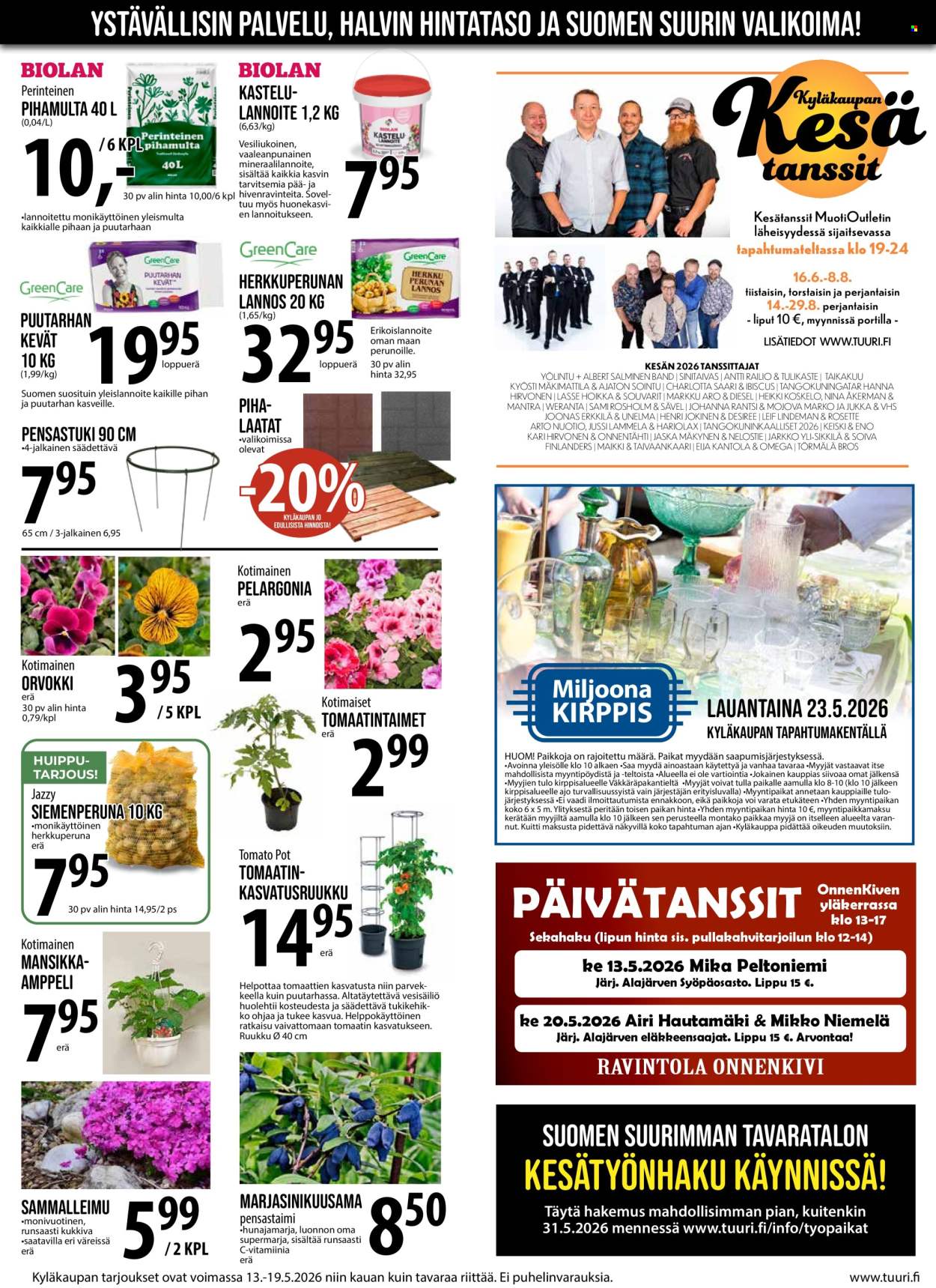 Tuuri tarjoukset - 13.05.2026 - 19.05.2026. Sivu 7