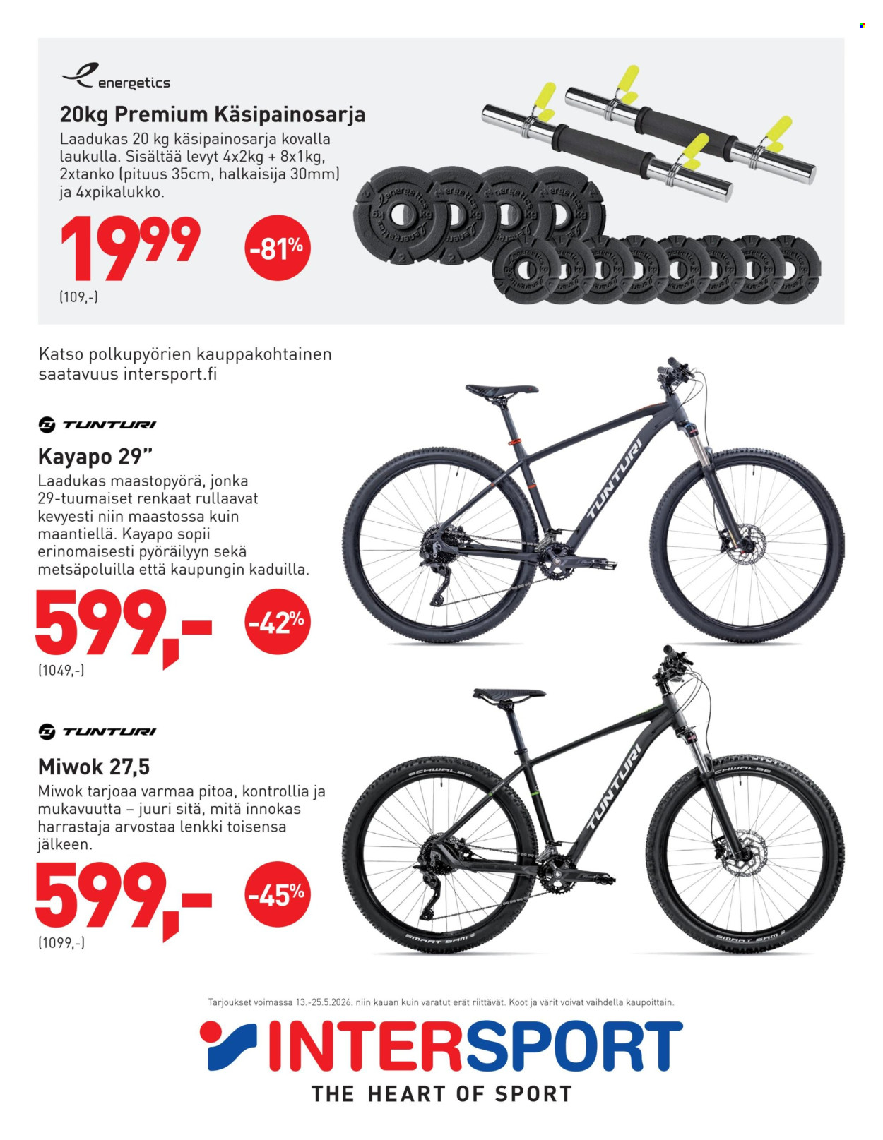 Intersport tarjoukset - 13.05.2026 - 25.05.2026. Sivu 12