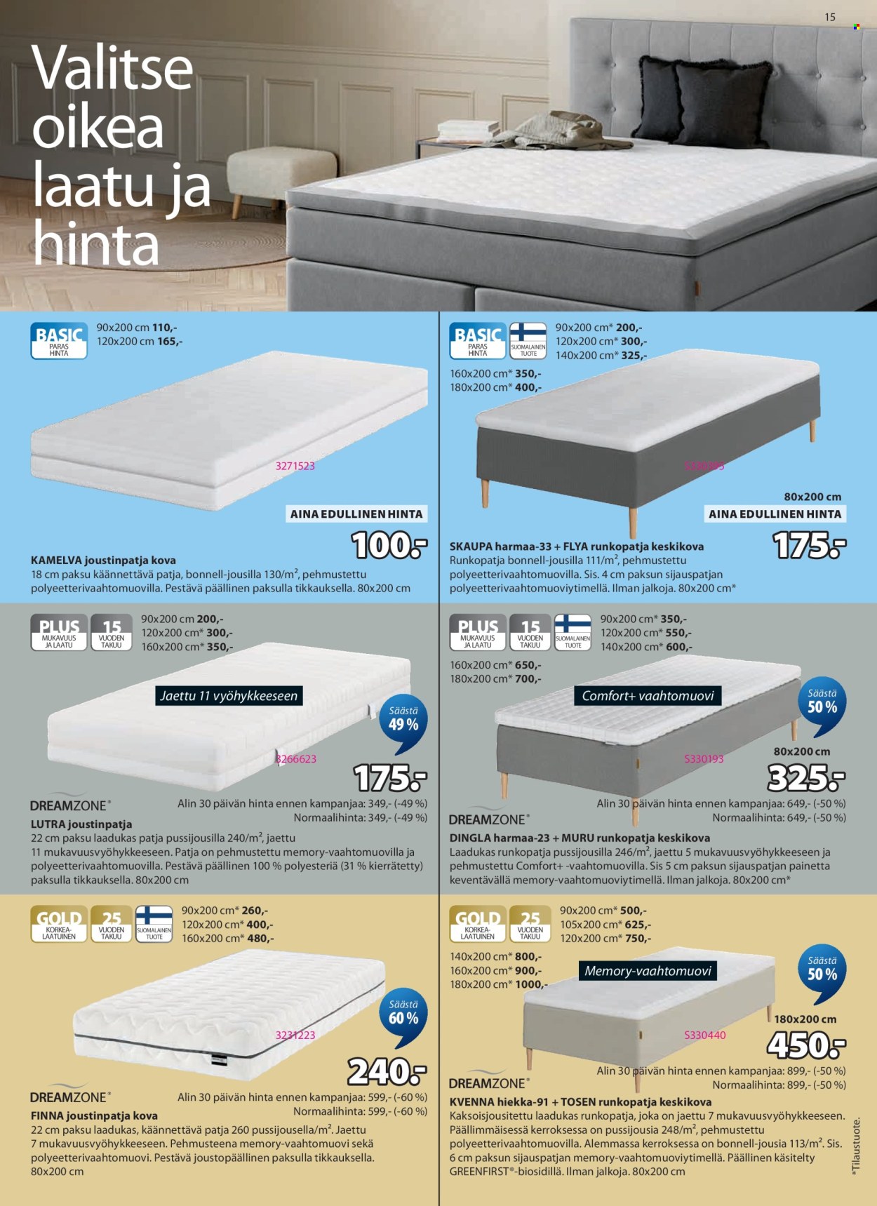 JYSK tarjoukset - 14.05.2026 - 17.06.2026. Sivu 15