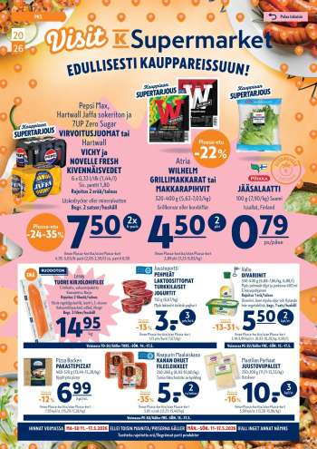 K-Supermarket tarjoukset  - 11.05.2026 - 17.05.2026.