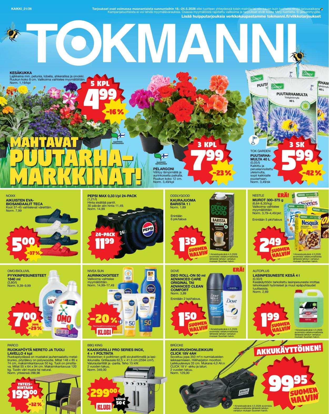 Tokmanni tarjoukset - 18.05.2026 - 24.05.2026. Sivu 1