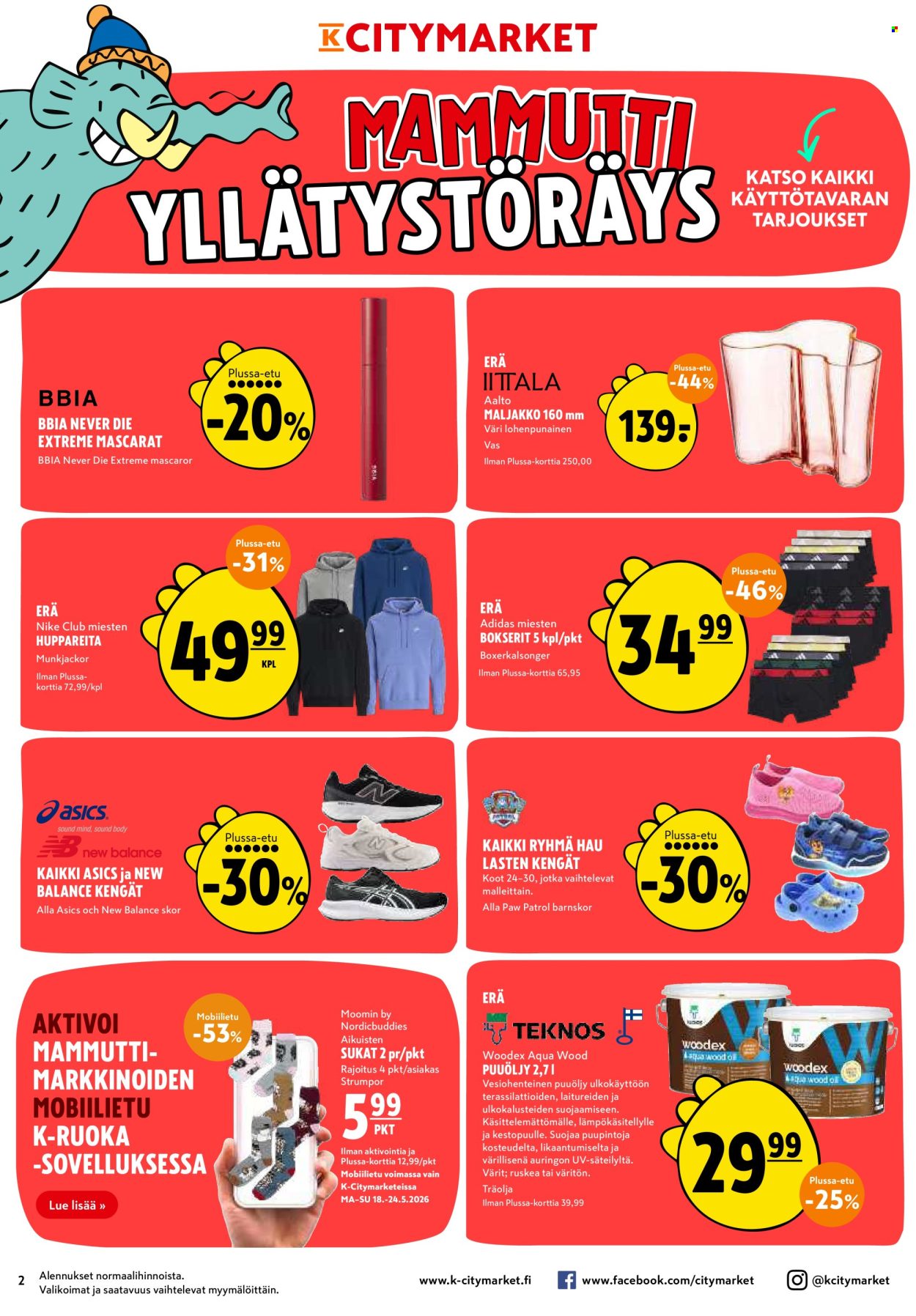 K-citymarket tarjoukset - 18.05.2026 - 24.05.2026. Sivu 2