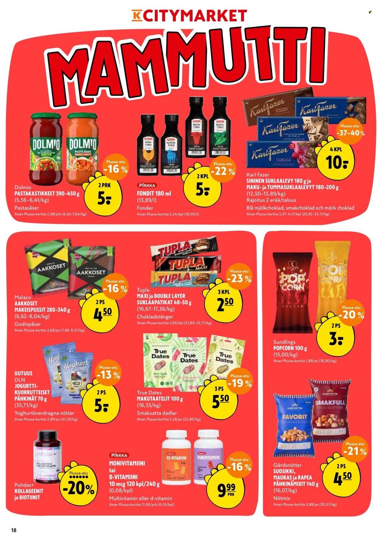 K-citymarket tarjoukset - 18.05.2026 - 24.05.2026. Sivu 18