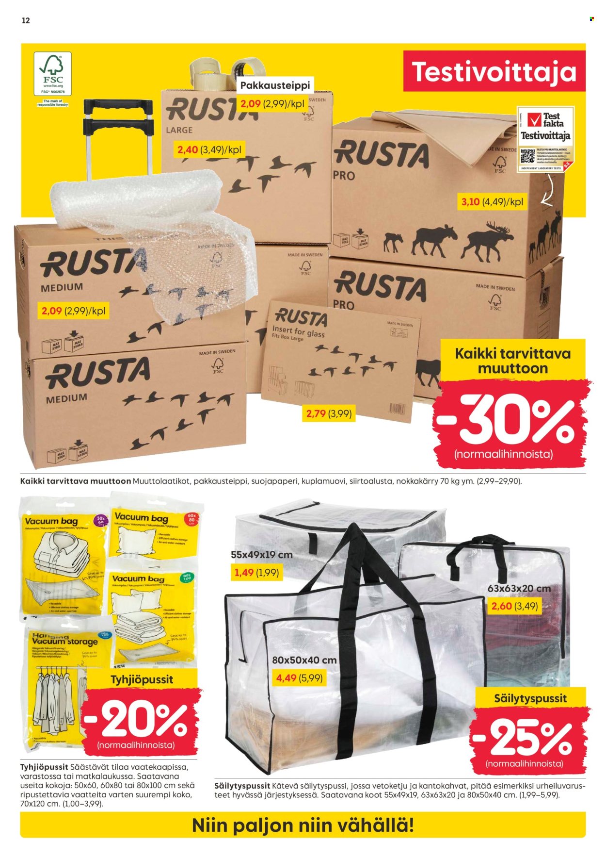 Rusta tarjoukset - 18.05.2026 - 24.05.2026. Sivu 12