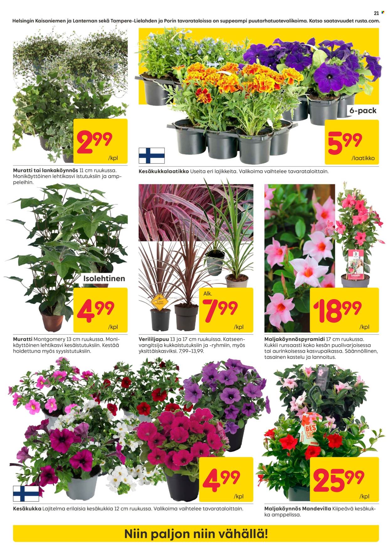Rusta tarjoukset - 18.05.2026 - 24.05.2026. Sivu 21