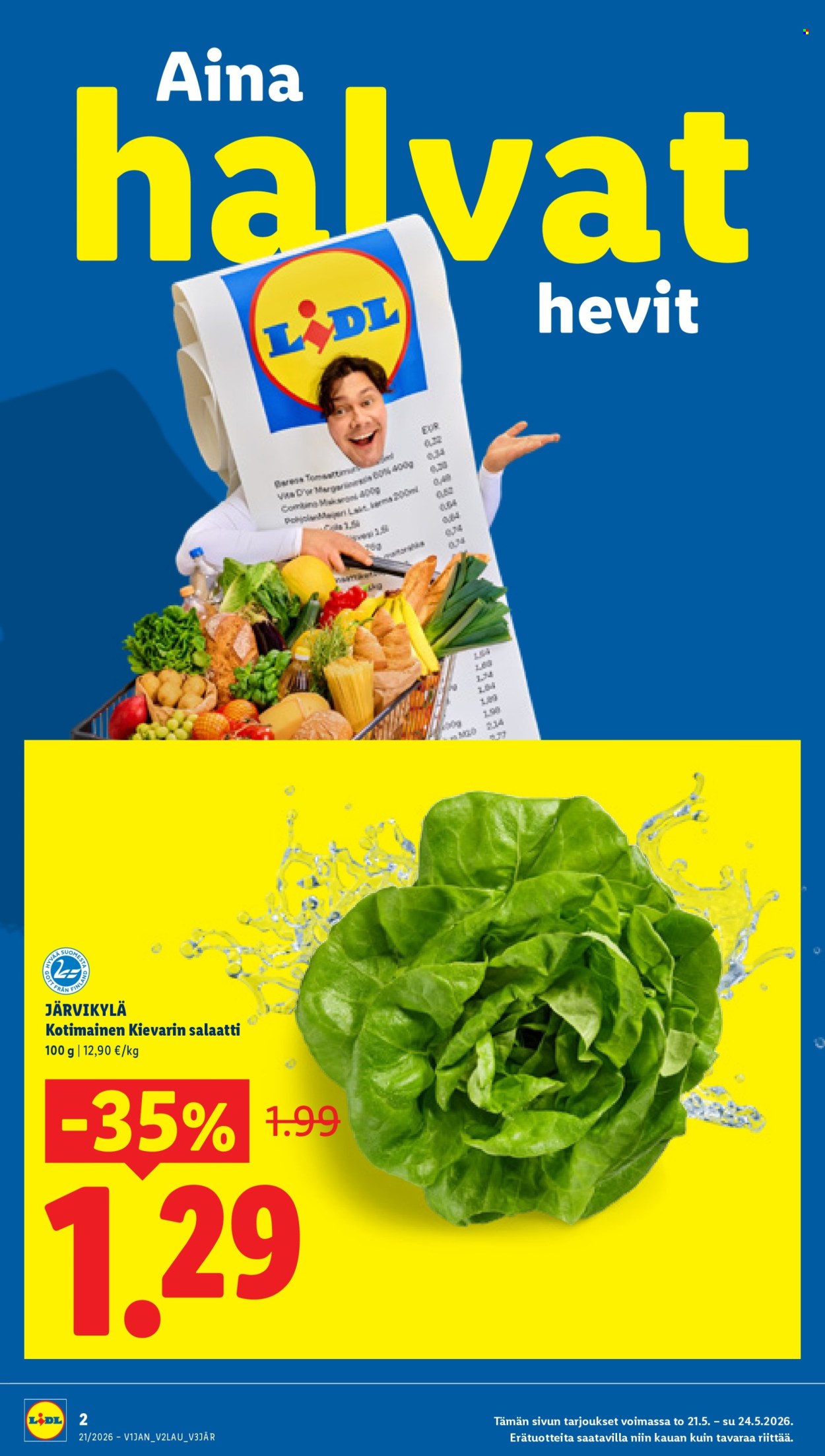 Lidl tarjoukset - 21.05.2026 - 27.05.2026. Sivu 2