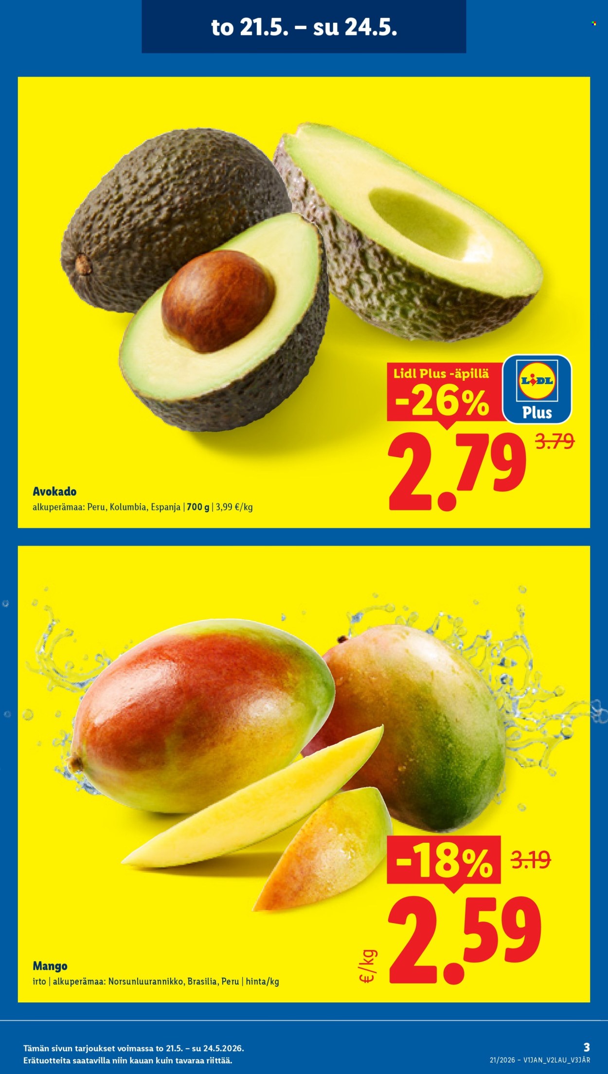 Lidl tarjoukset - 21.05.2026 - 27.05.2026. Sivu 3