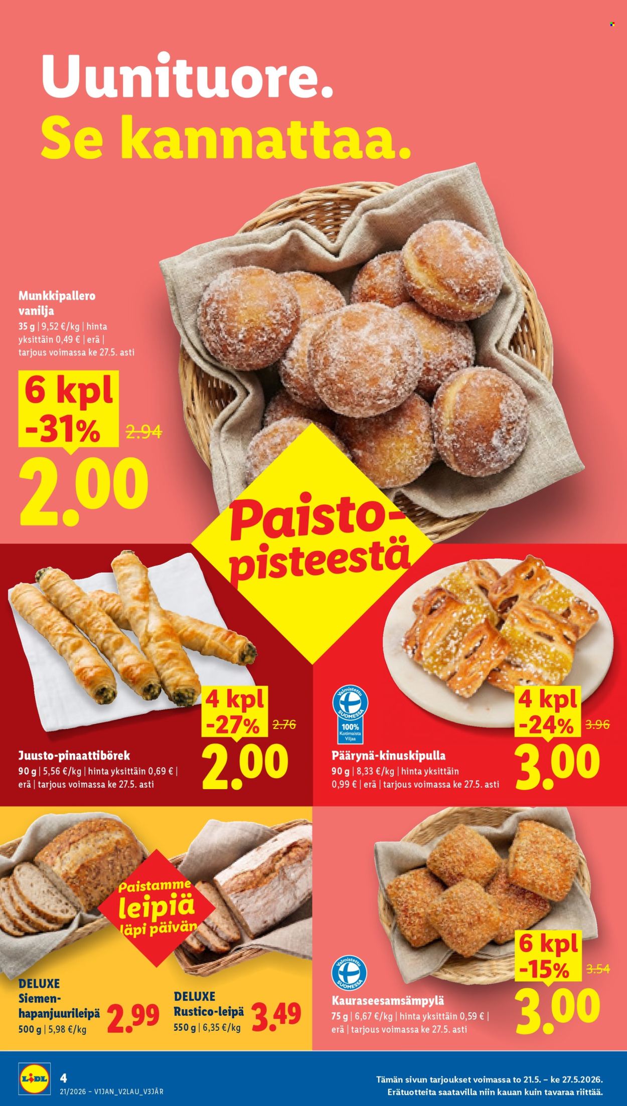 Lidl tarjoukset - 21.05.2026 - 27.05.2026. Sivu 4