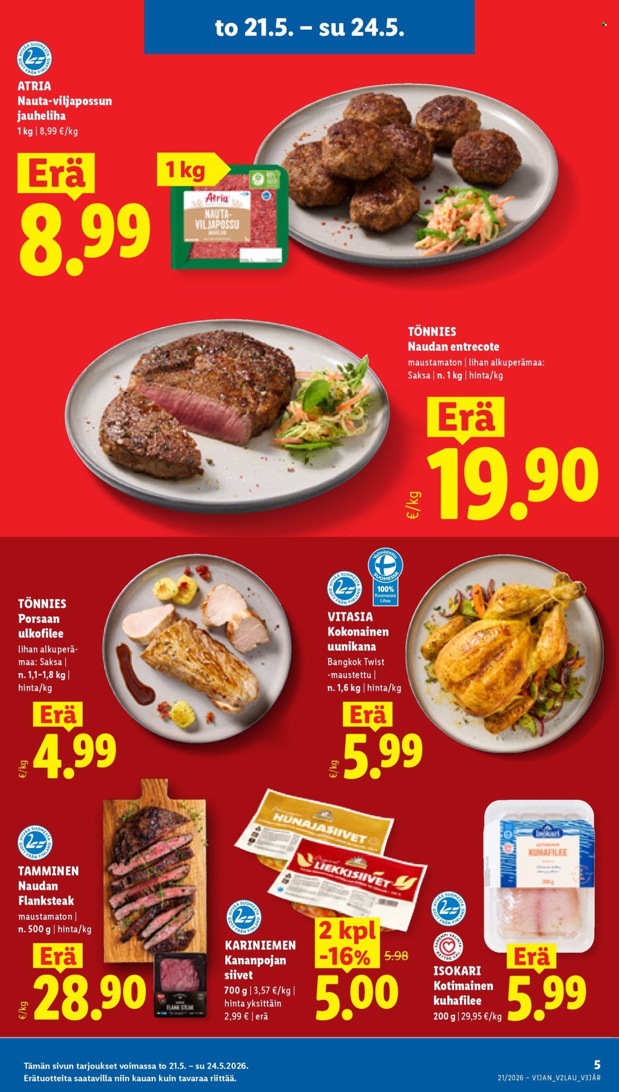 Lidl tarjoukset - 21.05.2026 - 27.05.2026. Sivu 5