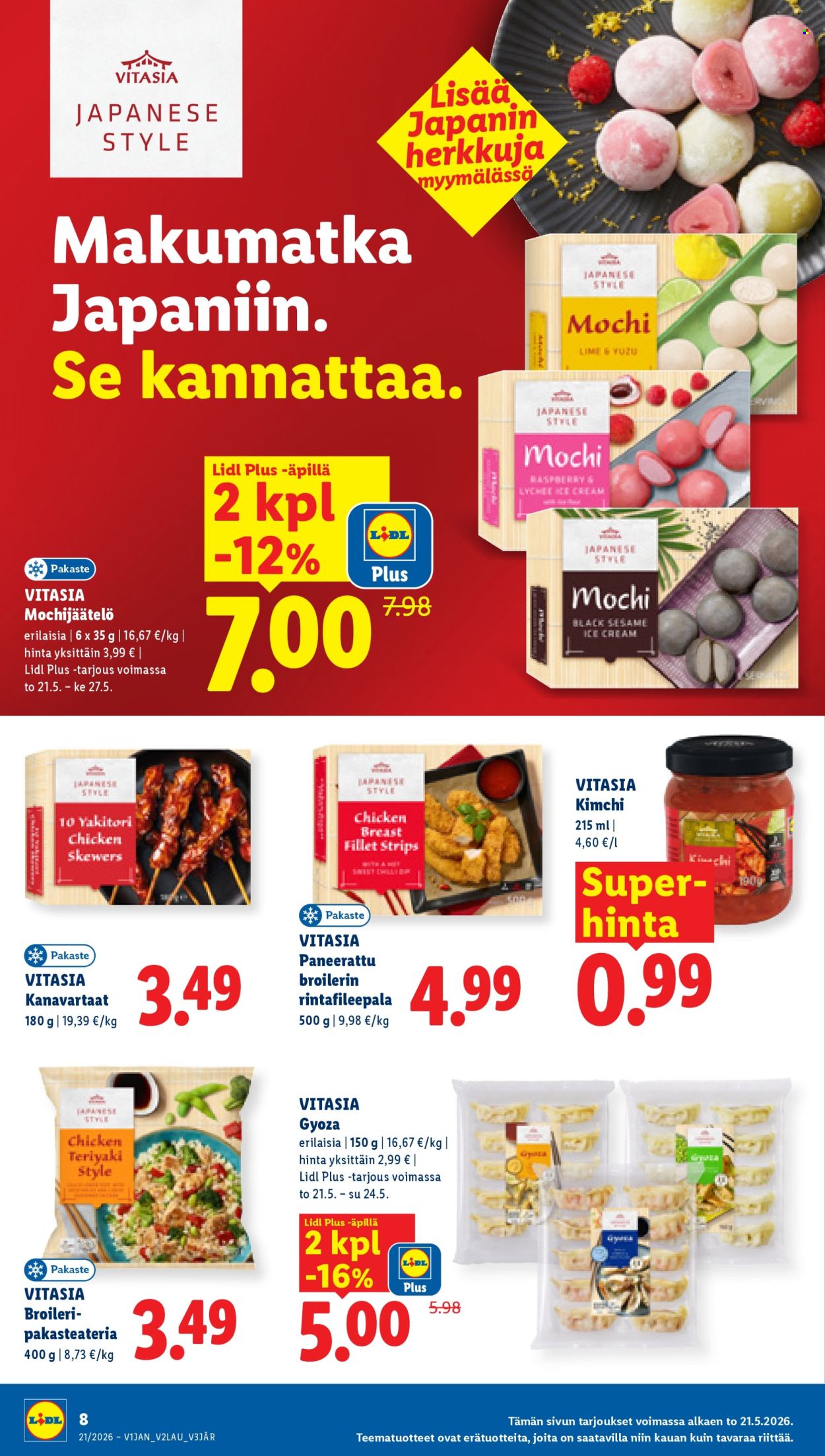 Lidl tarjoukset - 21.05.2026 - 27.05.2026. Sivu 8