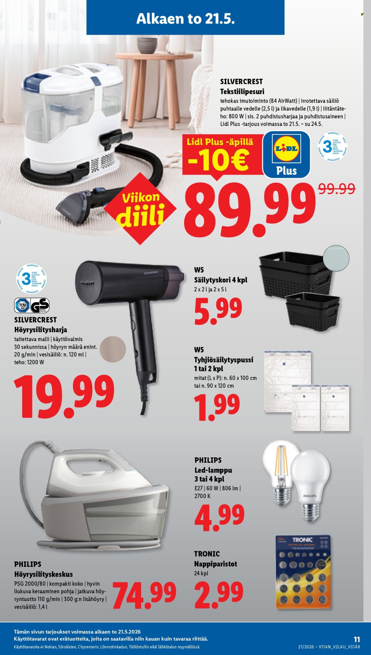 Lidl tarjoukset - 21.05.2026 - 27.05.2026. Sivu 13