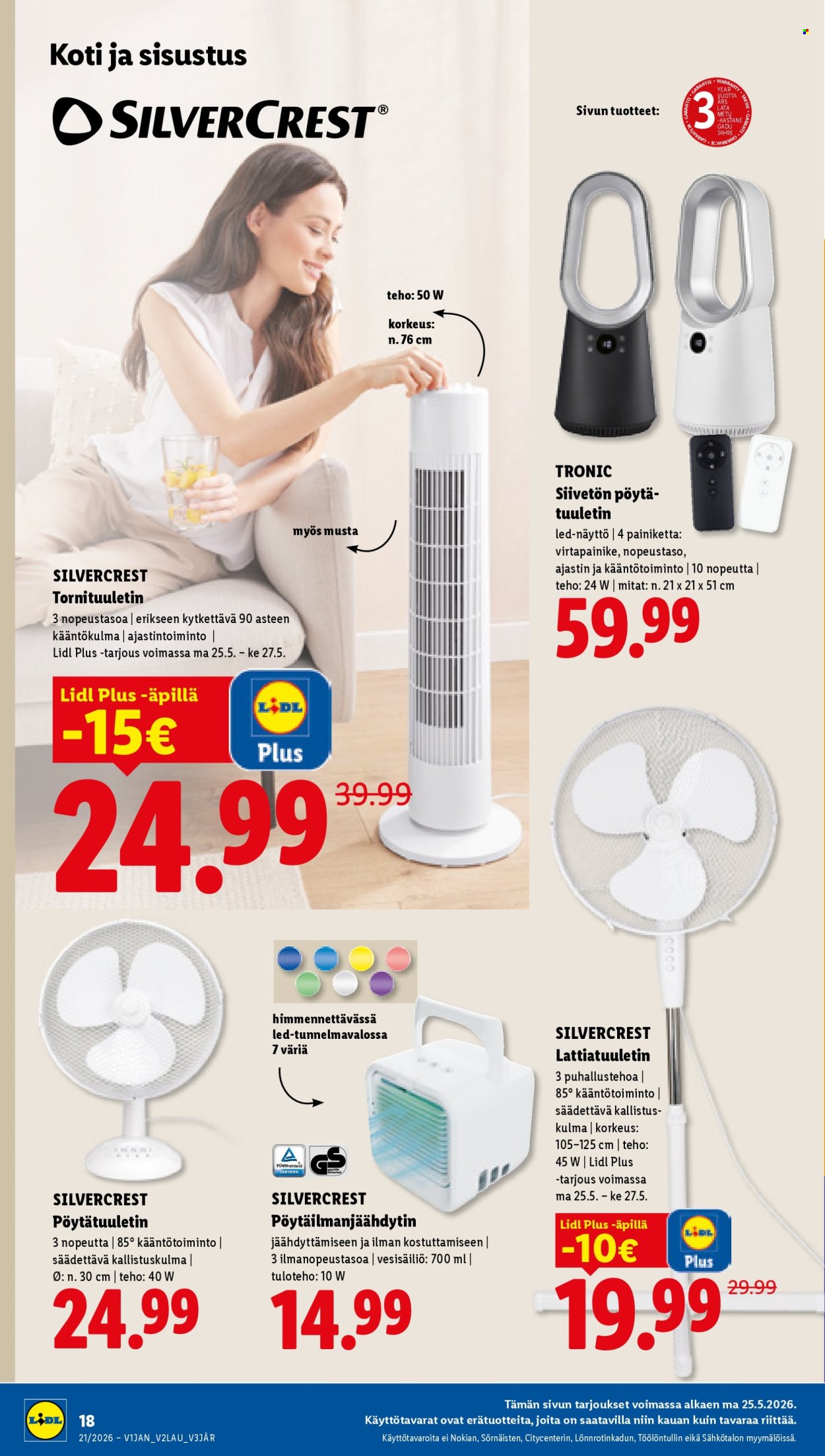Lidl tarjoukset - 21.05.2026 - 27.05.2026. Sivu 26