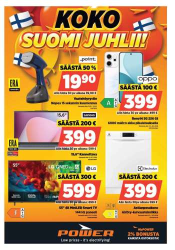 Power tarjoukset .