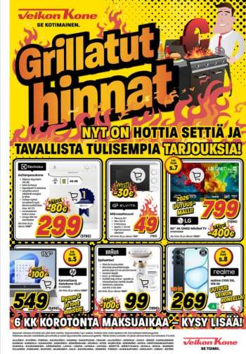 Veikon Kone tarjoukset  - 18.05.2026 - 31.05.2026.