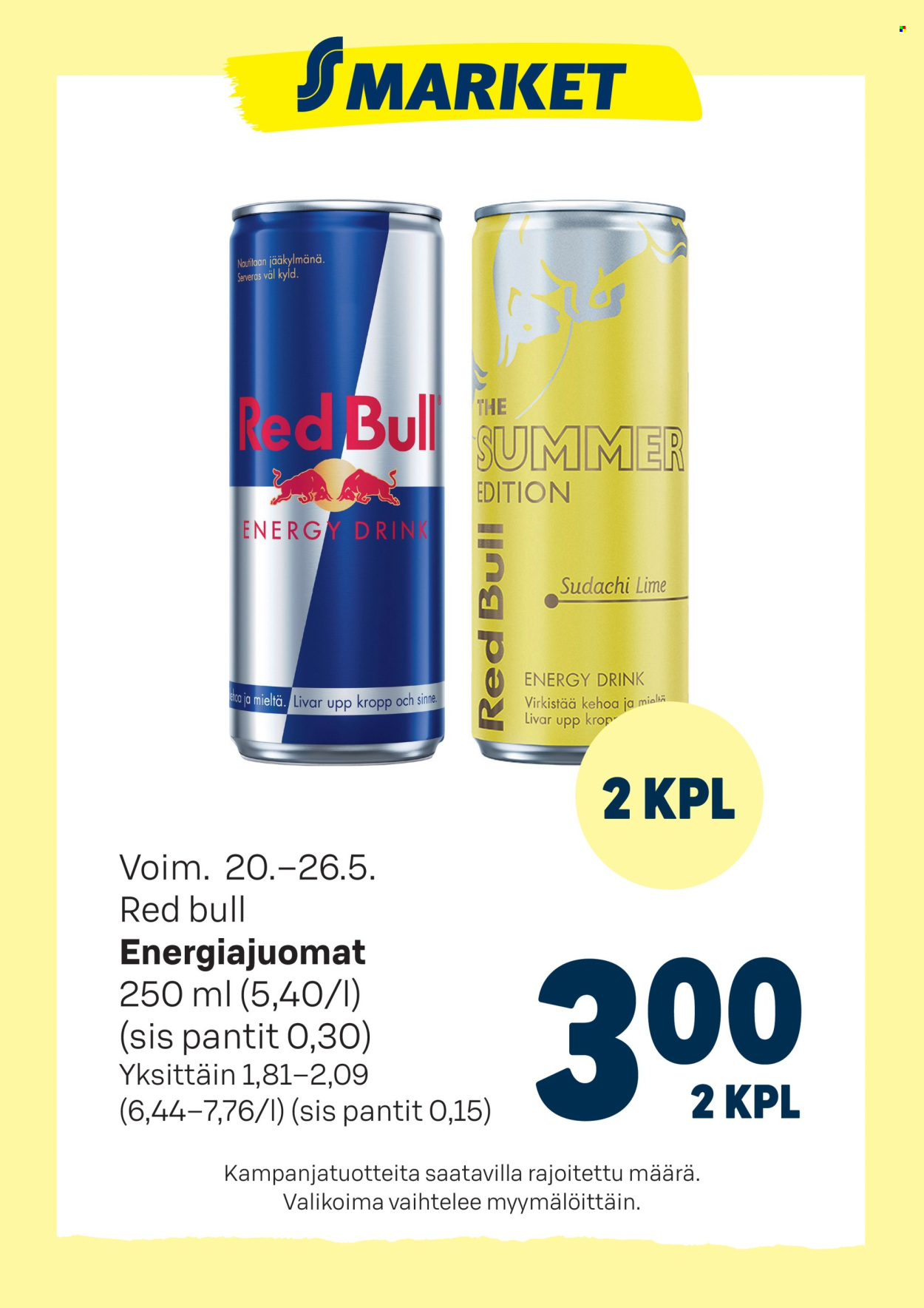 S-market tarjoukset - 20.05.2026 - 26.05.2026. Sivu 1