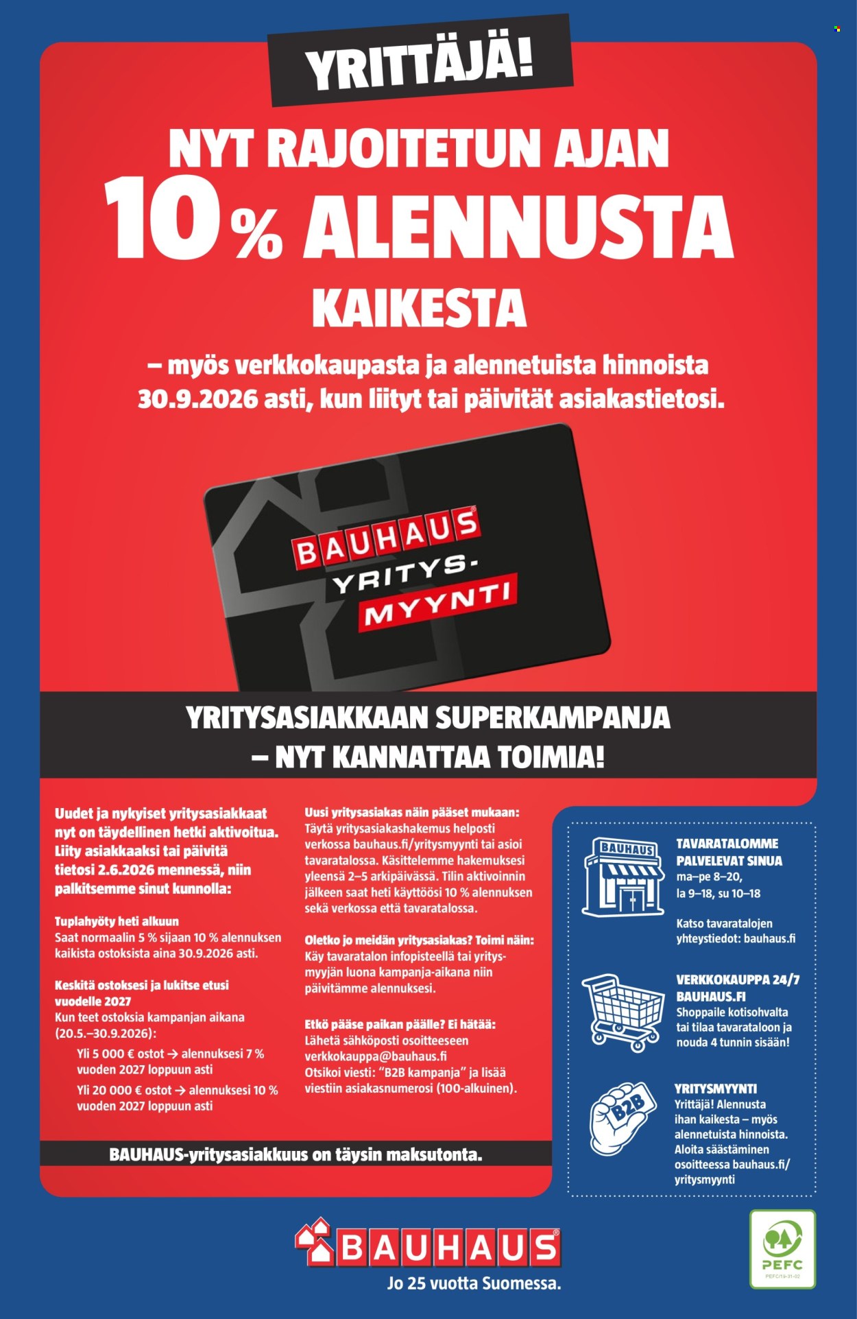 Bauhaus tarjoukset - 20.05.2026 - 02.06.2026. Sivu 24