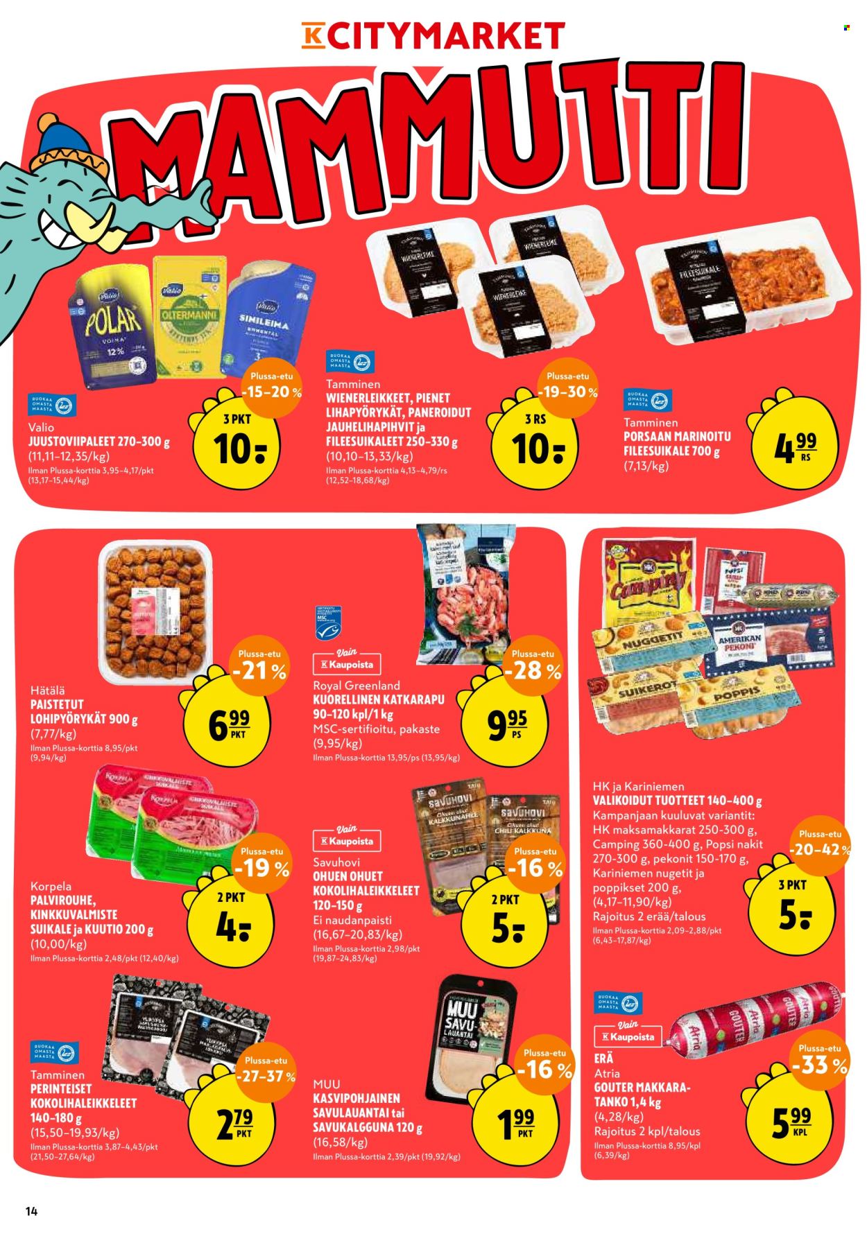 K-citymarket tarjoukset - 21.05.2026 - 24.05.2026. Sivu 14