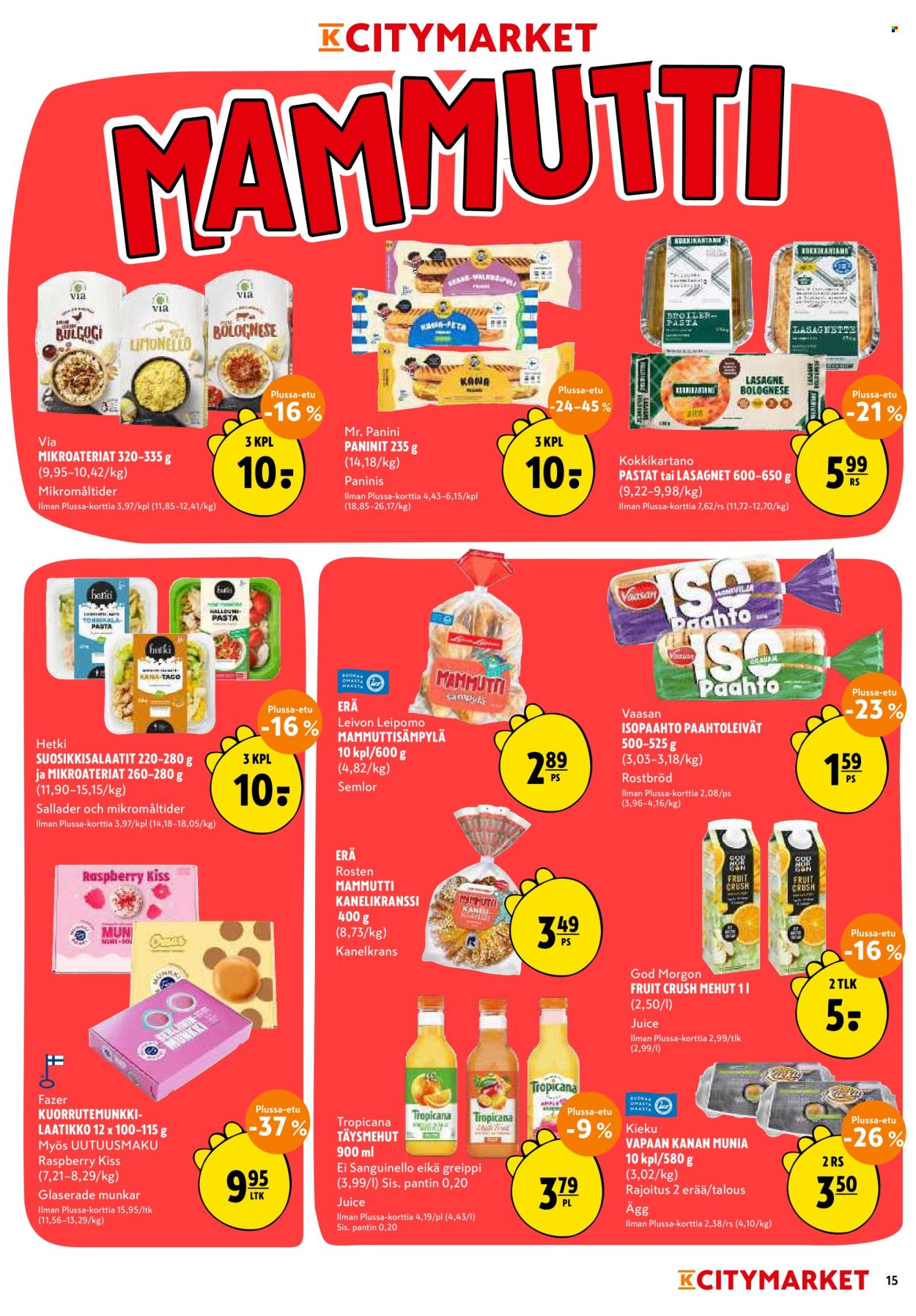 K-citymarket tarjoukset - 21.05.2026 - 24.05.2026. Sivu 15