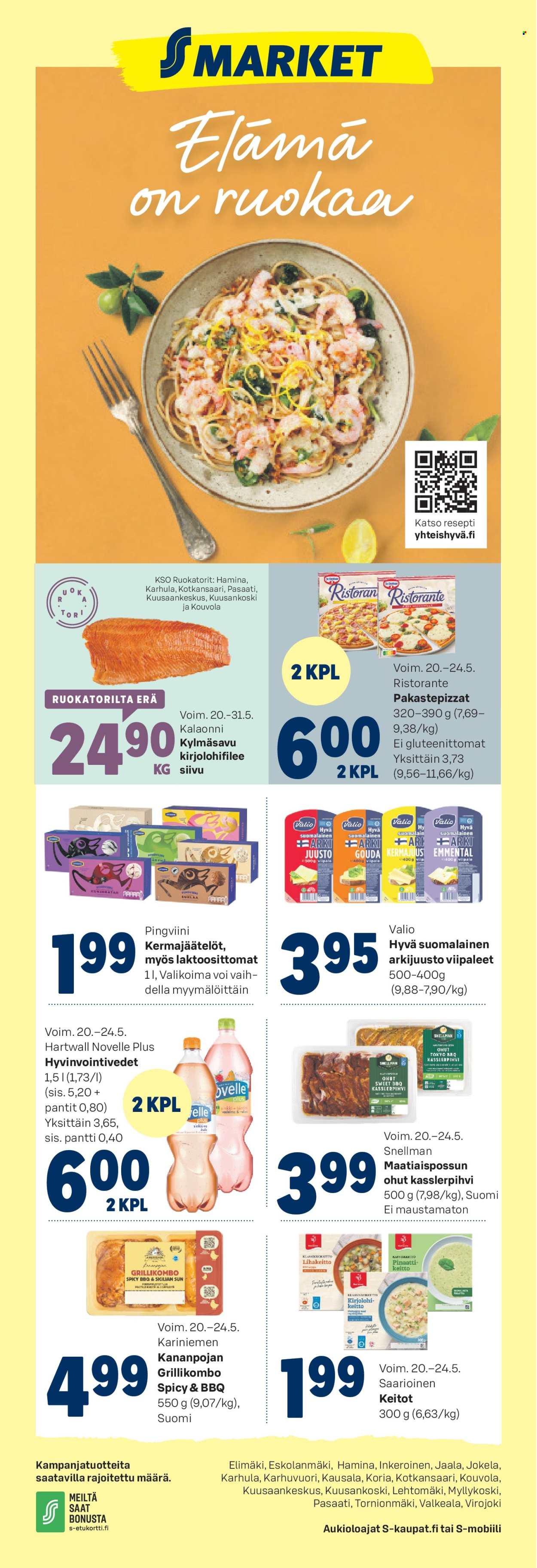 S-market tarjoukset - 20.05.2026 - 24.05.2026. Sivu 1