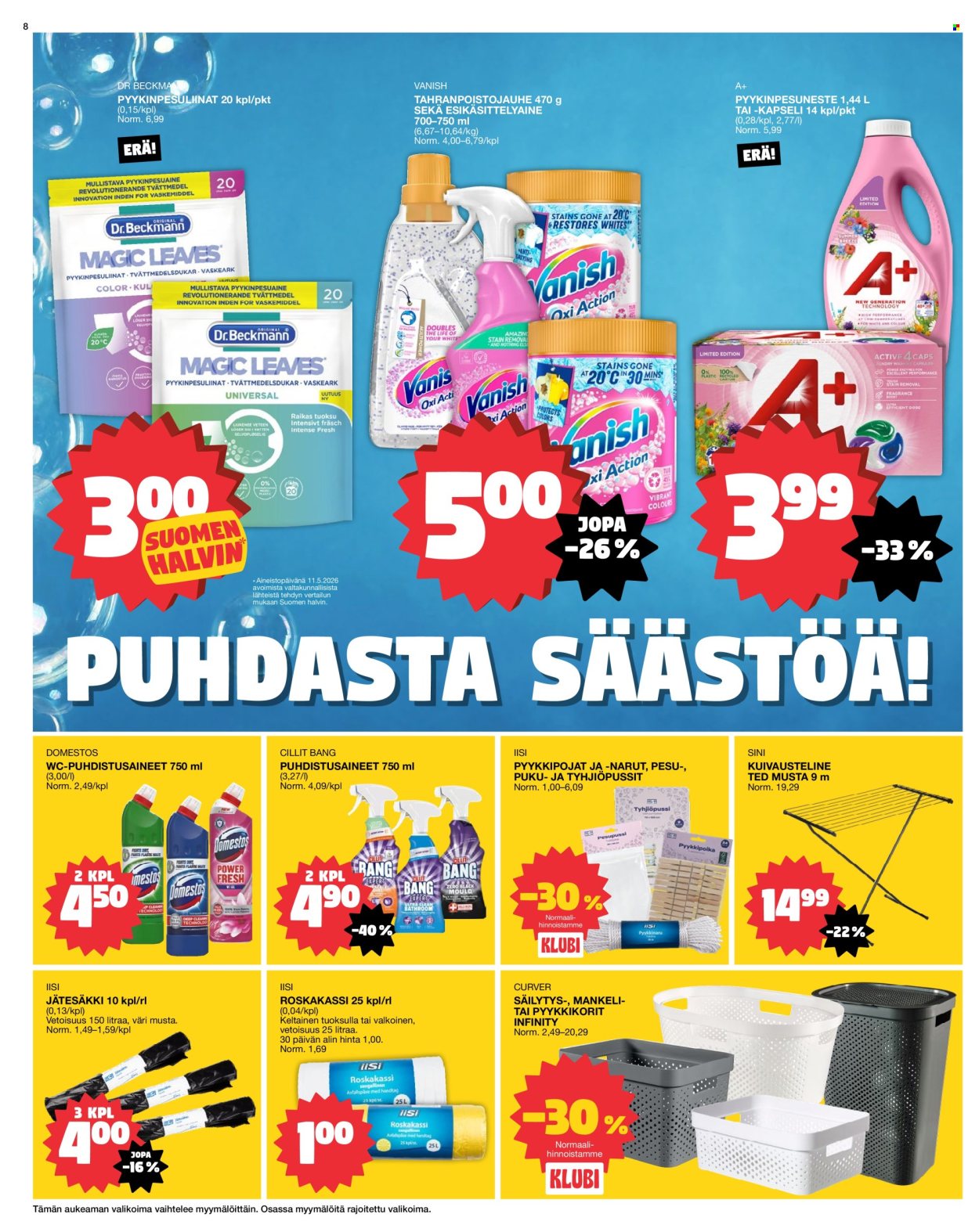 Tokmanni tarjoukset - 25.05.2026 - 31.05.2026. Sivu 8