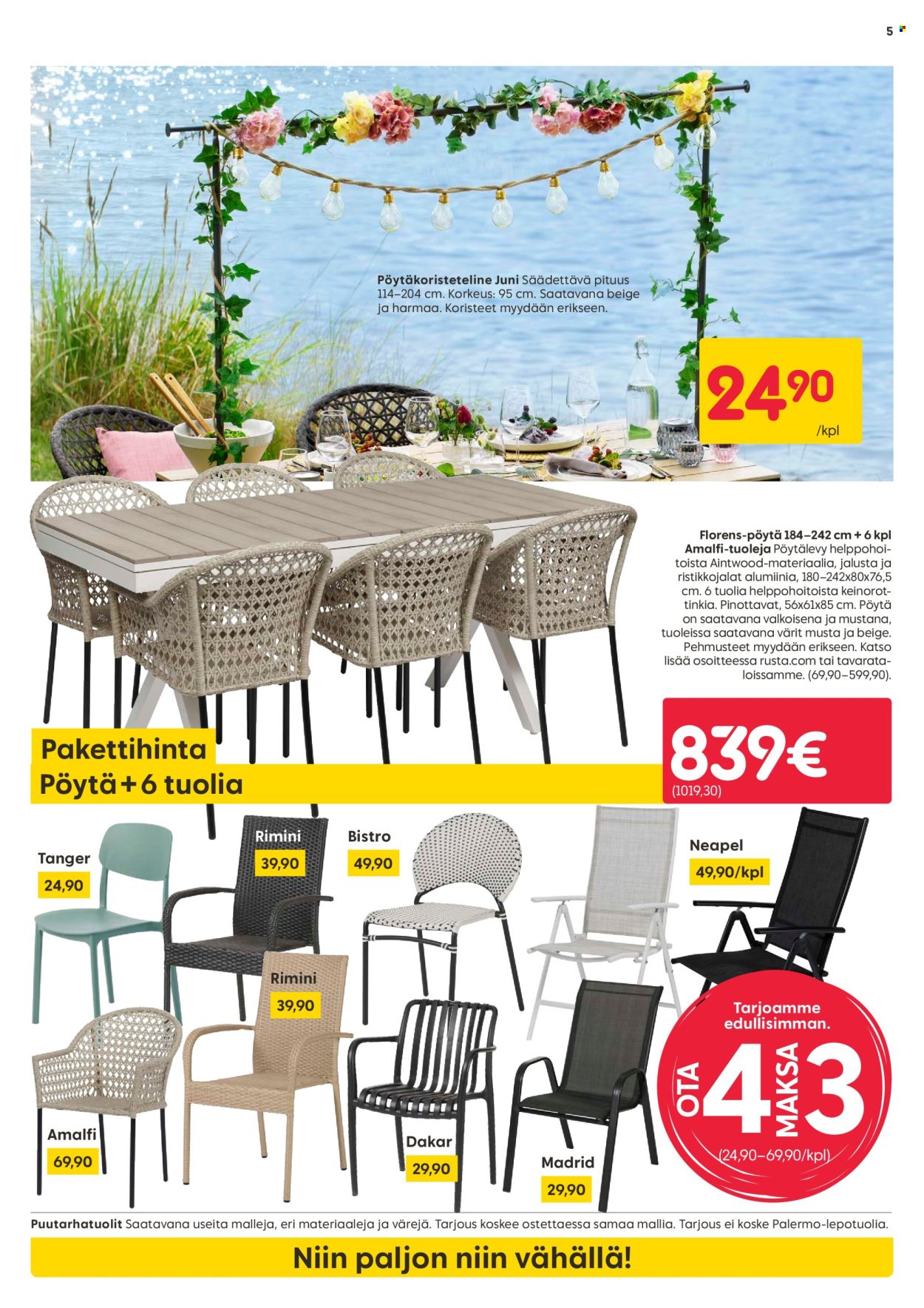 Rusta tarjoukset - 25.05.2026 - 31.05.2026. Sivu 5