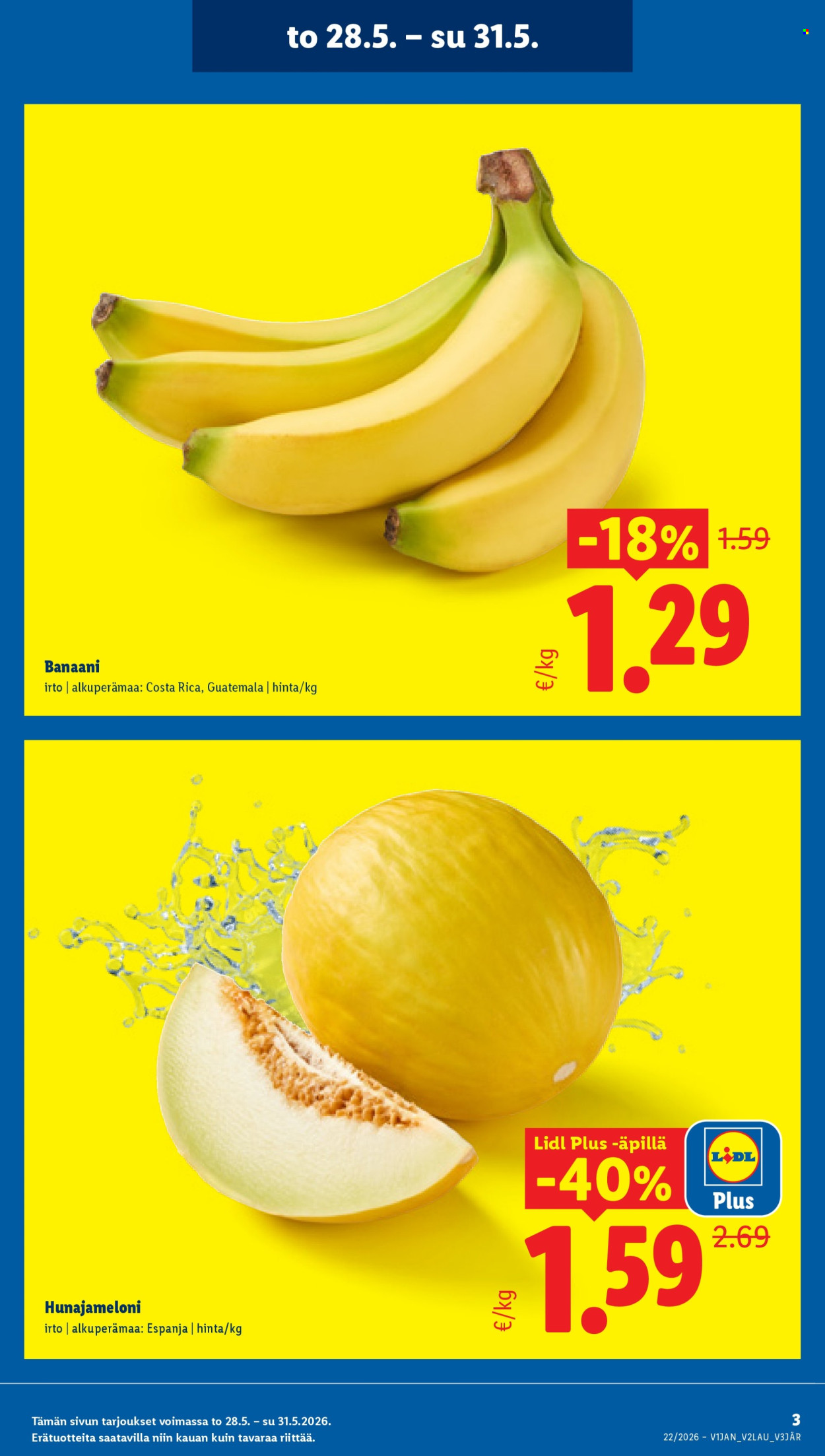 Lidl tarjoukset - 28.05.2026 - 03.06.2026. Sivu 3