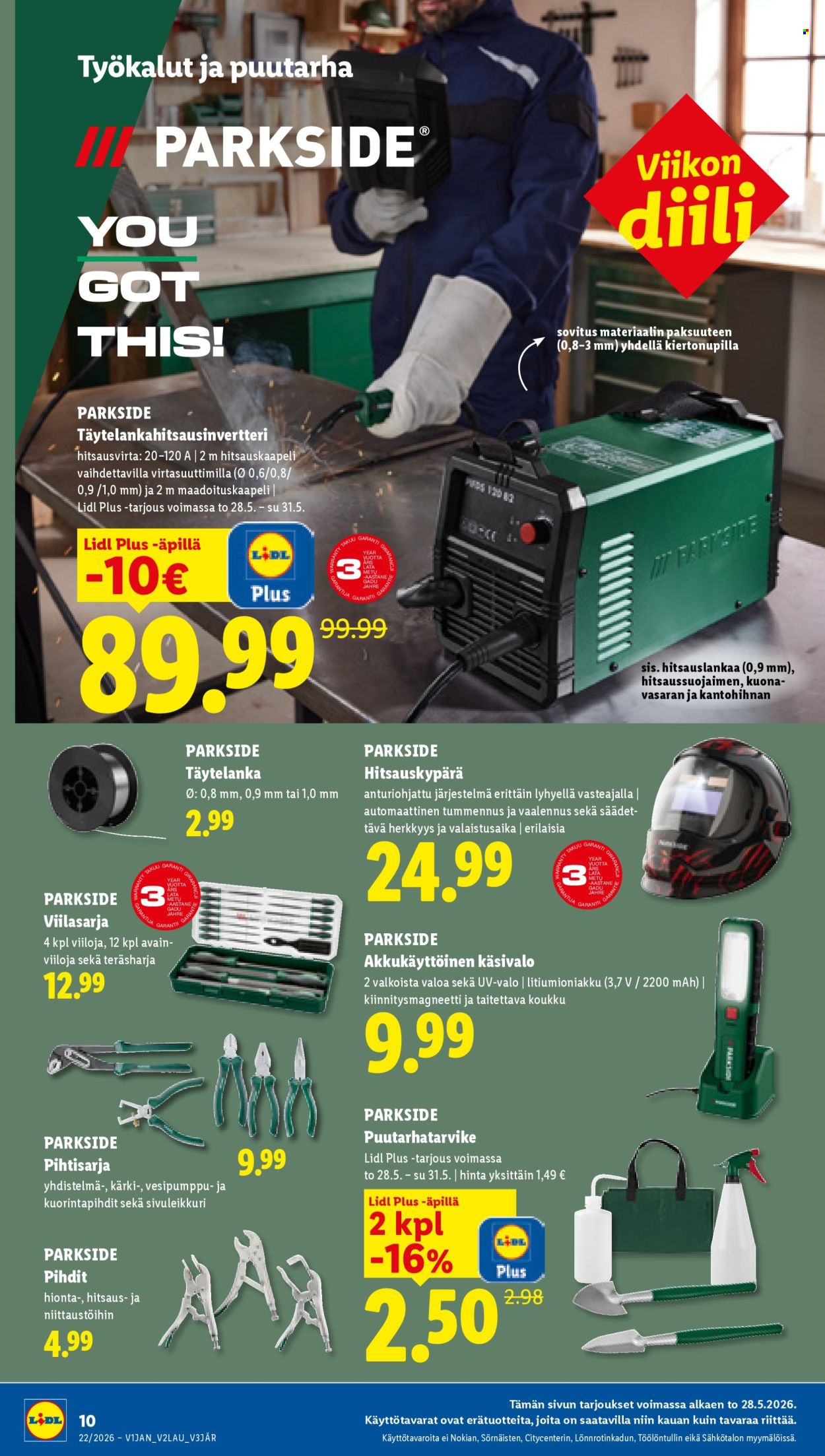 Lidl tarjoukset - 28.05.2026 - 03.06.2026. Sivu 12
