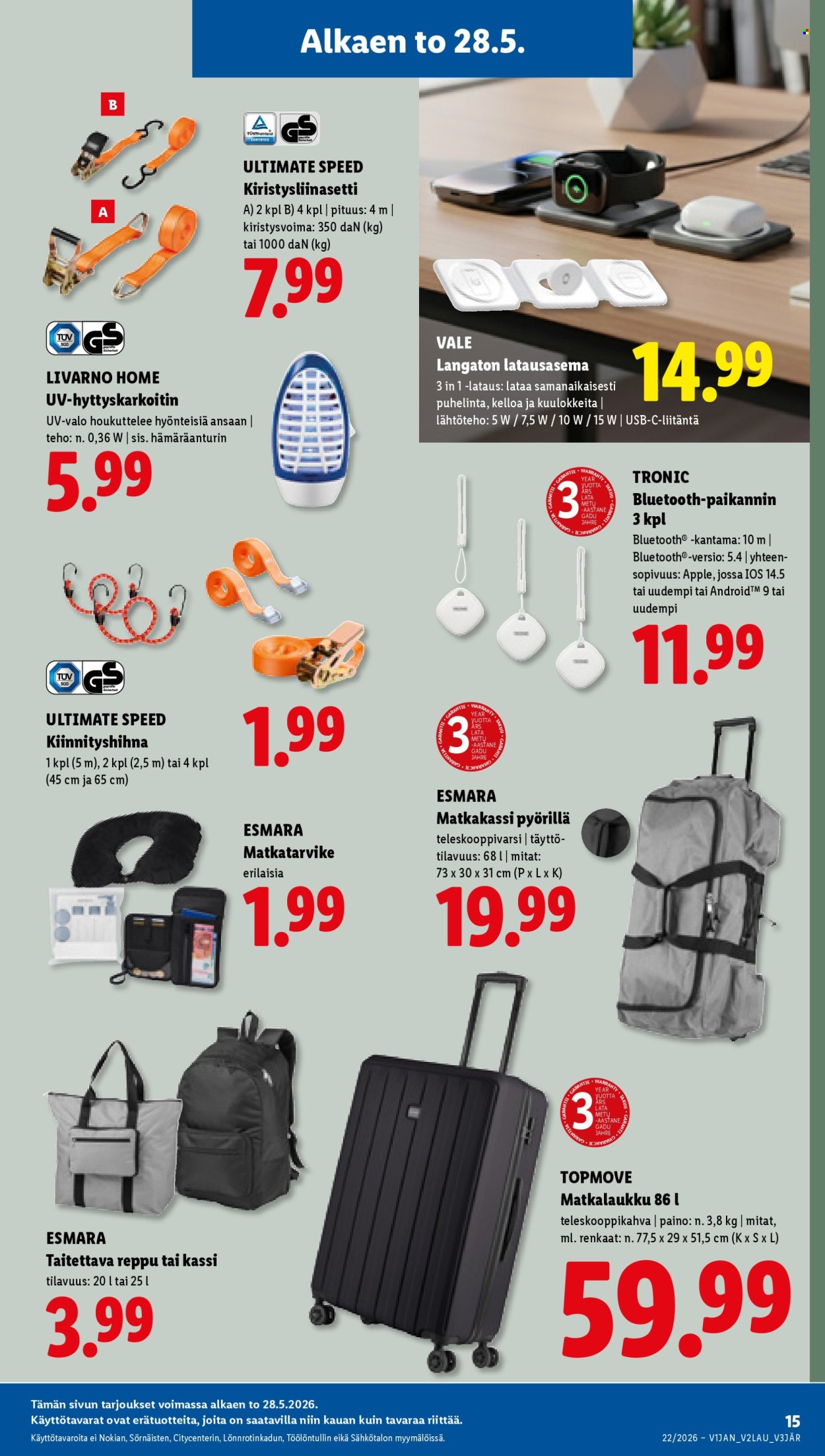 Lidl tarjoukset - 28.05.2026 - 03.06.2026. Sivu 17