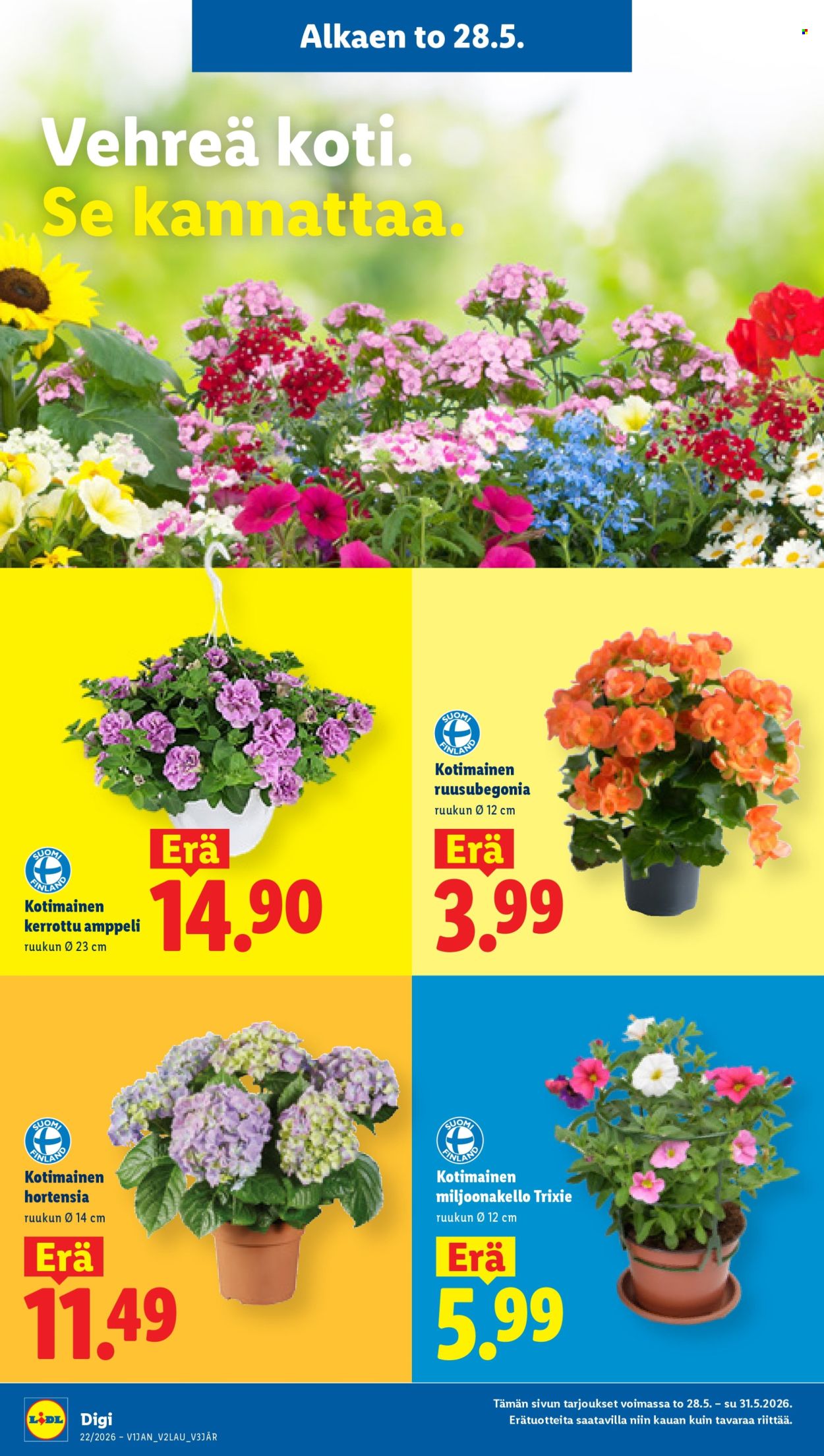 Lidl tarjoukset - 28.05.2026 - 03.06.2026. Sivu 18